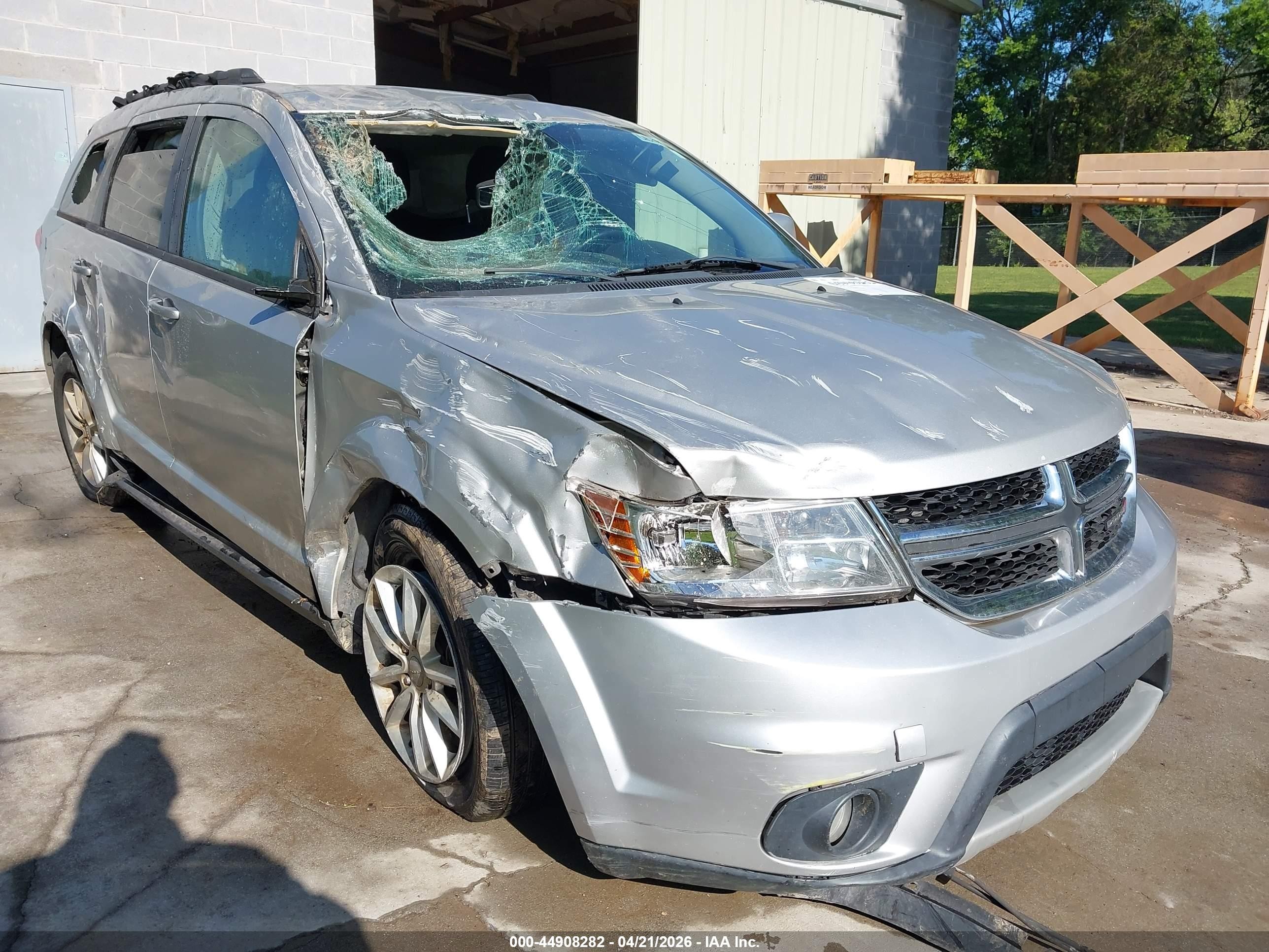 2013 Dodge Journey Sxt Silver vin: 3C4PDCBB1DT723934