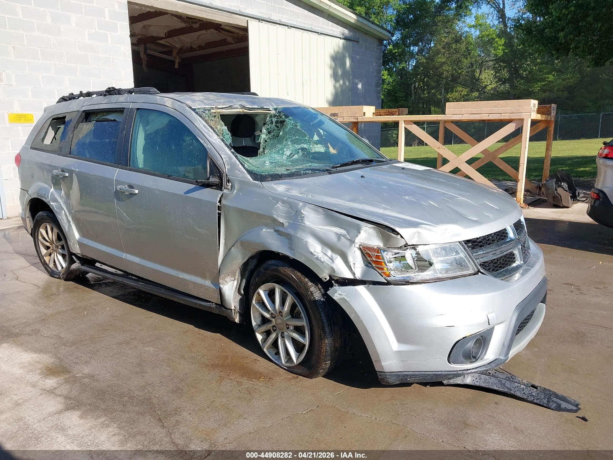2013 Dodge Journey Sxt Silver vin: 3C4PDCBB1DT723934