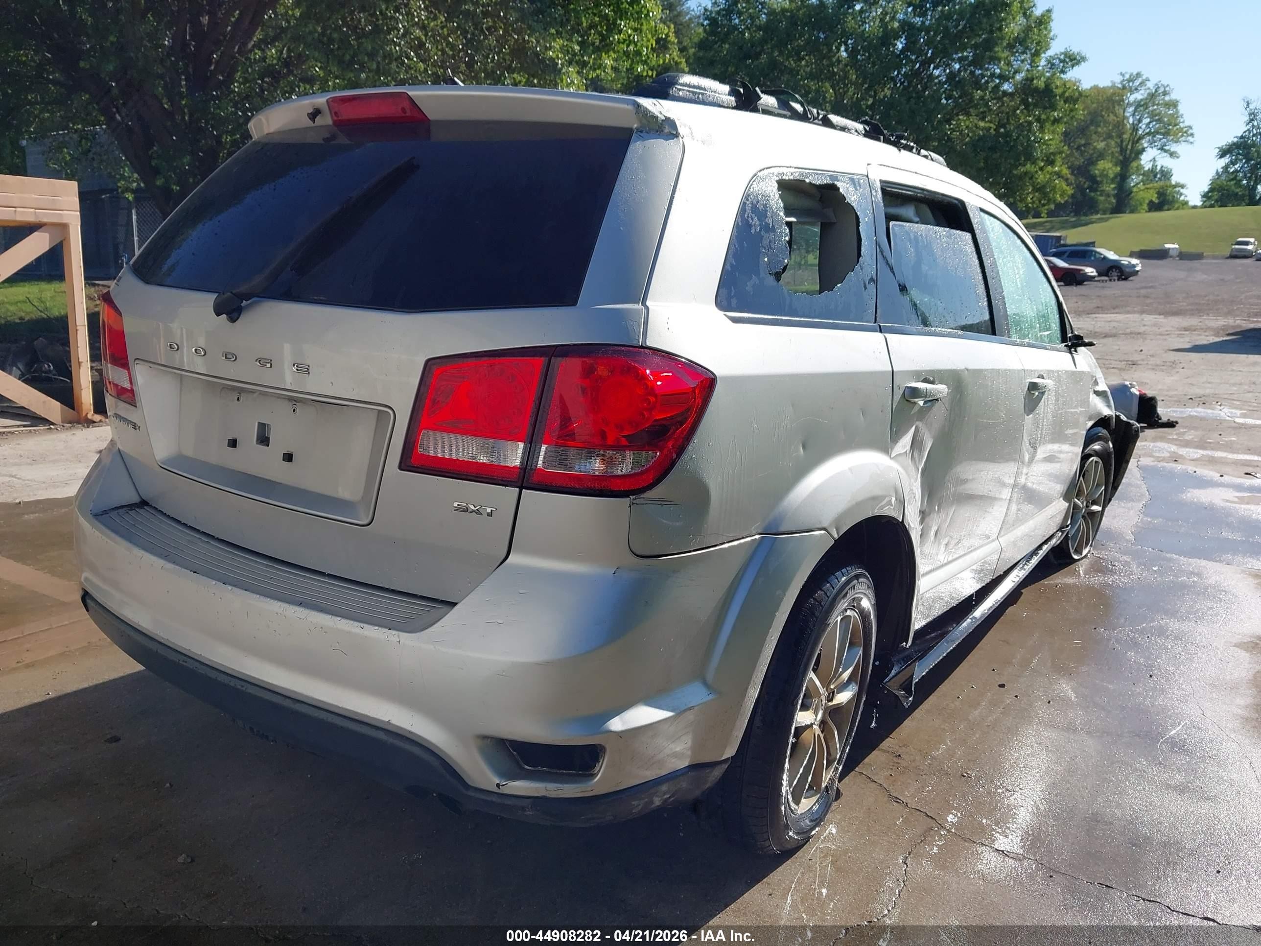 2013 Dodge Journey Sxt Silver vin: 3C4PDCBB1DT723934
