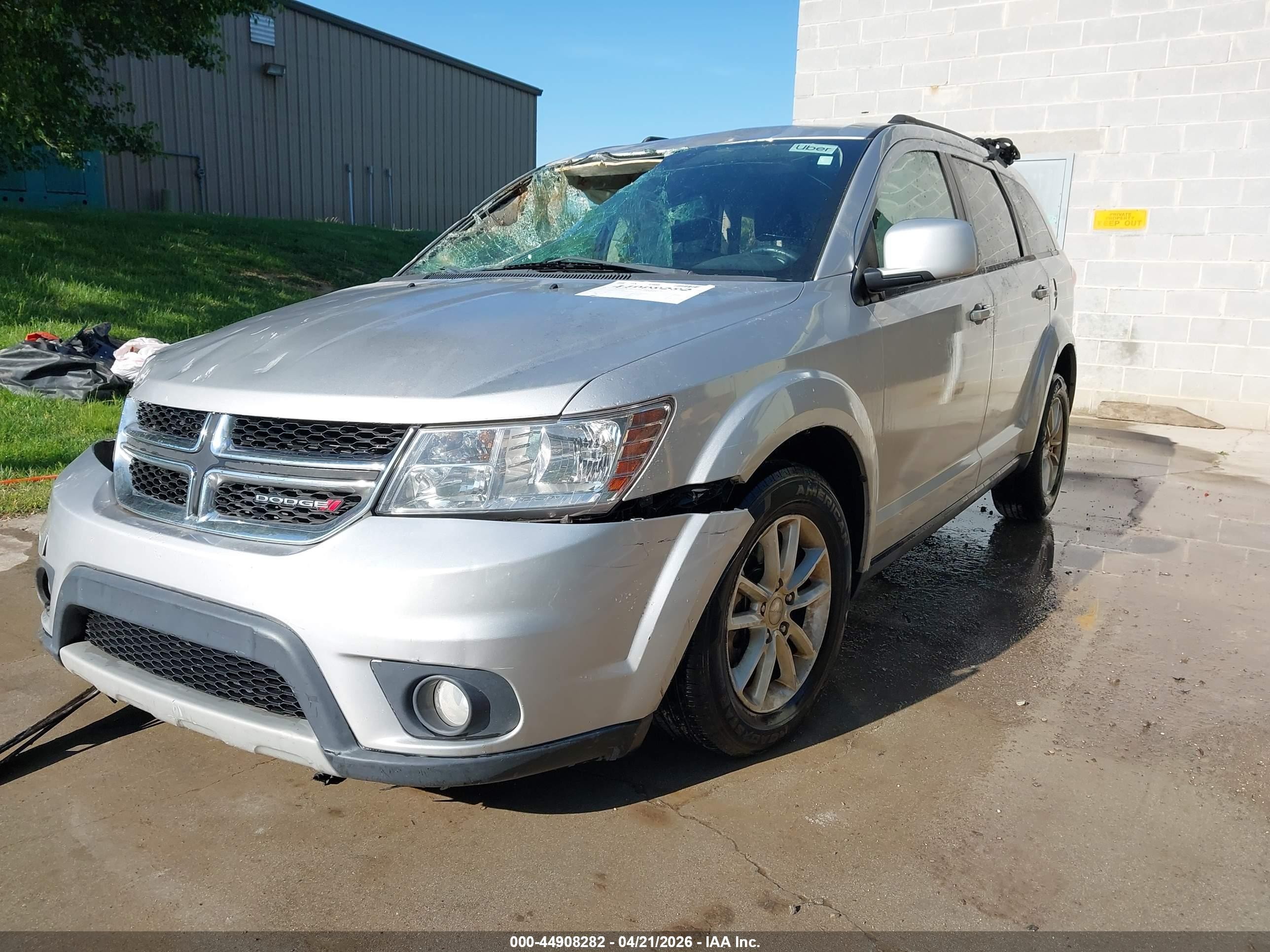 2013 Dodge Journey Sxt Silver vin: 3C4PDCBB1DT723934