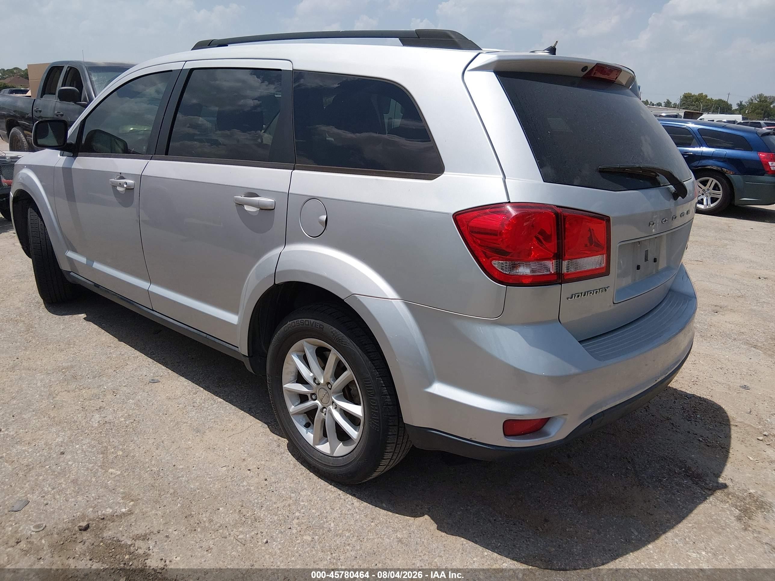 2013 Dodge Journey Sxt Silver vin: 3C4PDCBB1DT731483