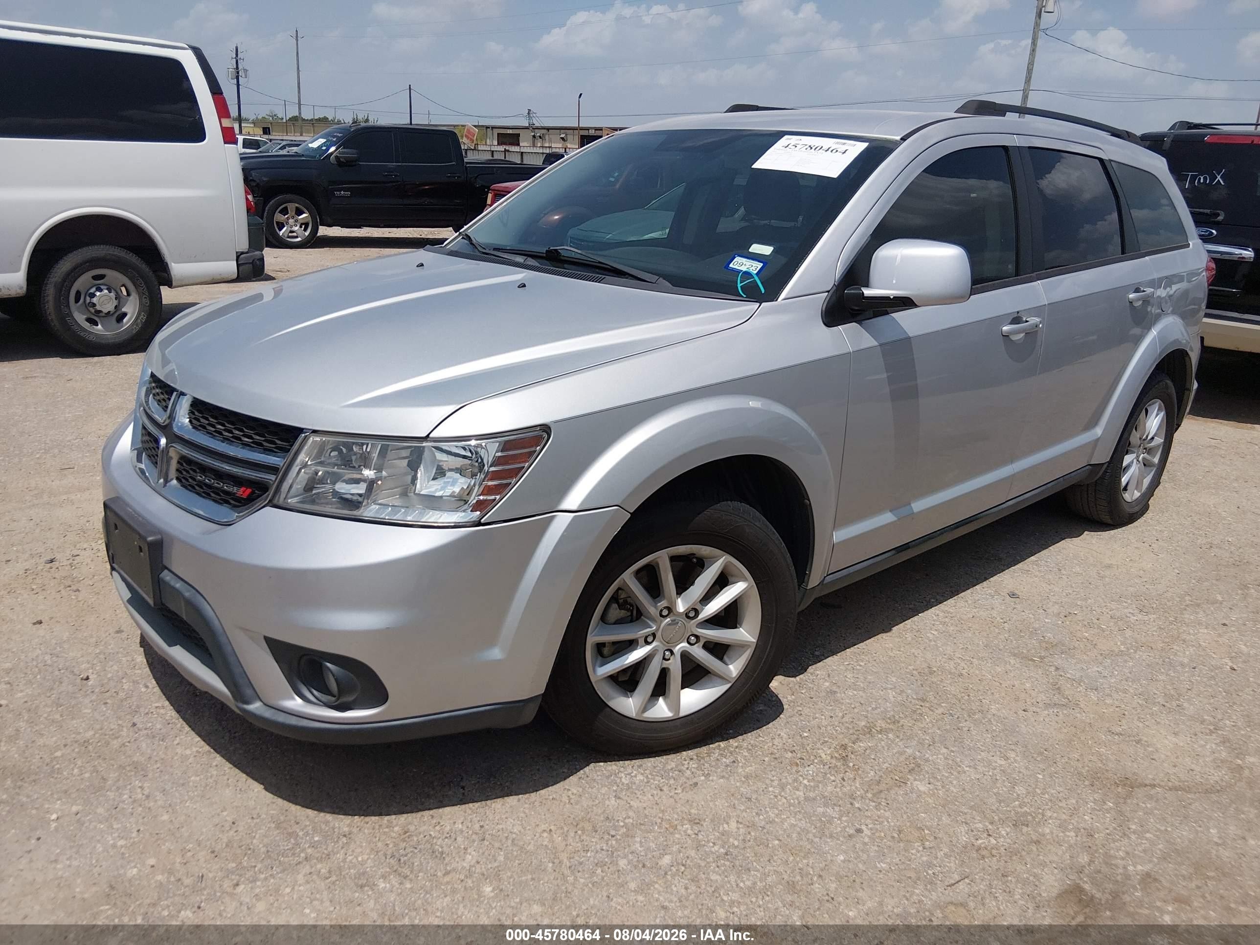 2013 Dodge Journey Sxt Silver vin: 3C4PDCBB1DT731483