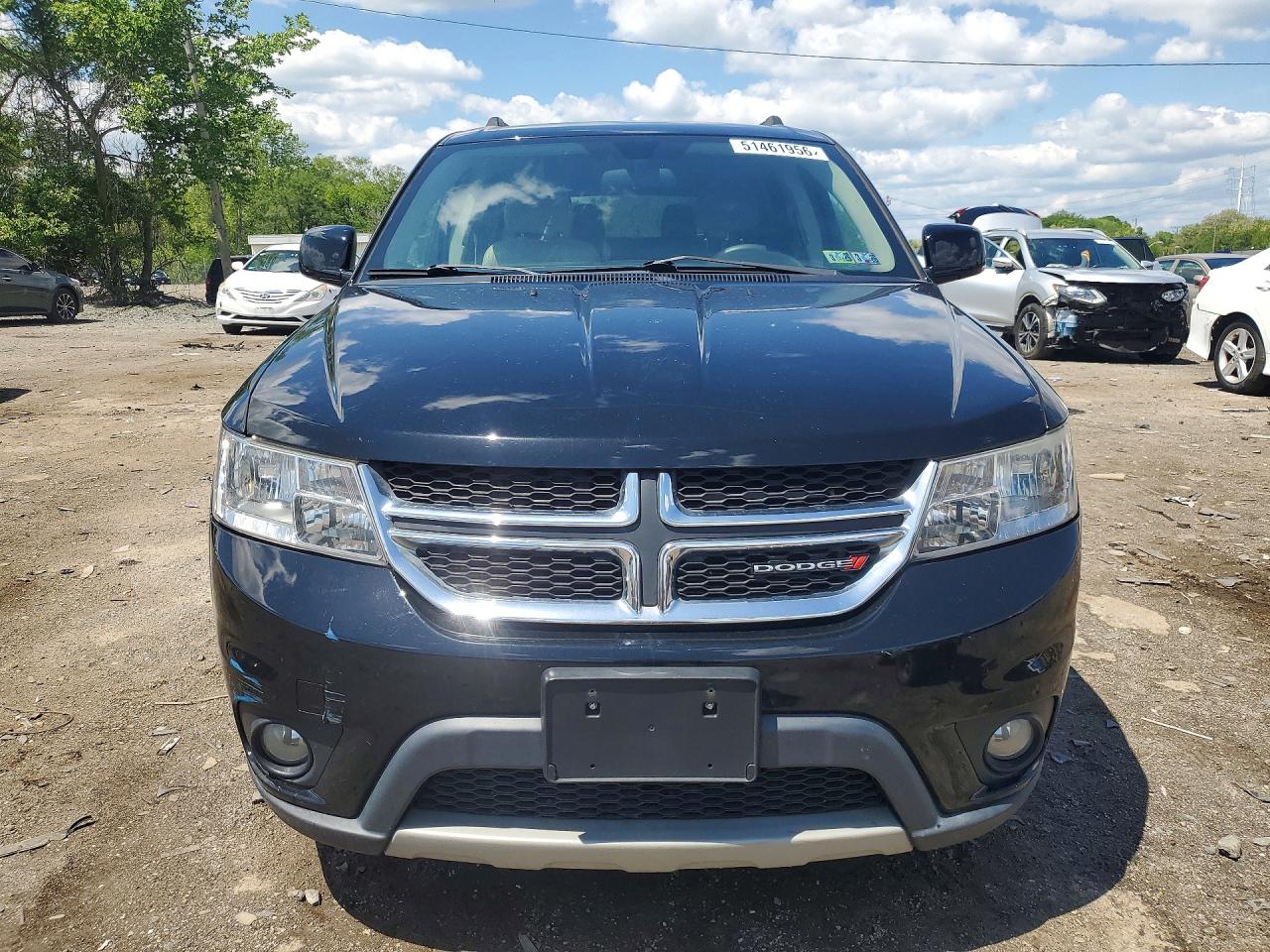 2014 Dodge Journey Sxt Black vin: 3C4PDCBB1ET166346