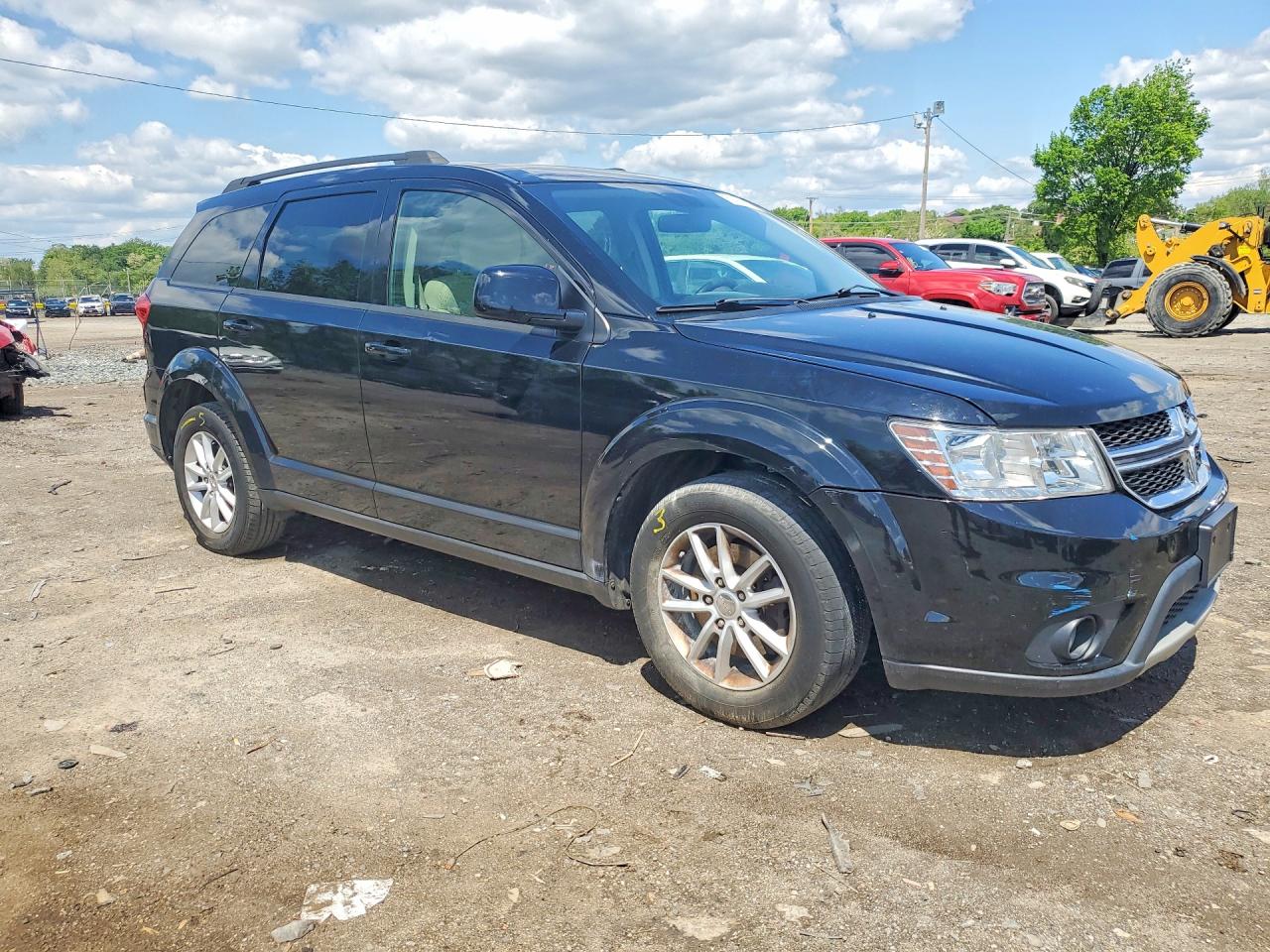 2014 Dodge Journey Sxt Black vin: 3C4PDCBB1ET166346
