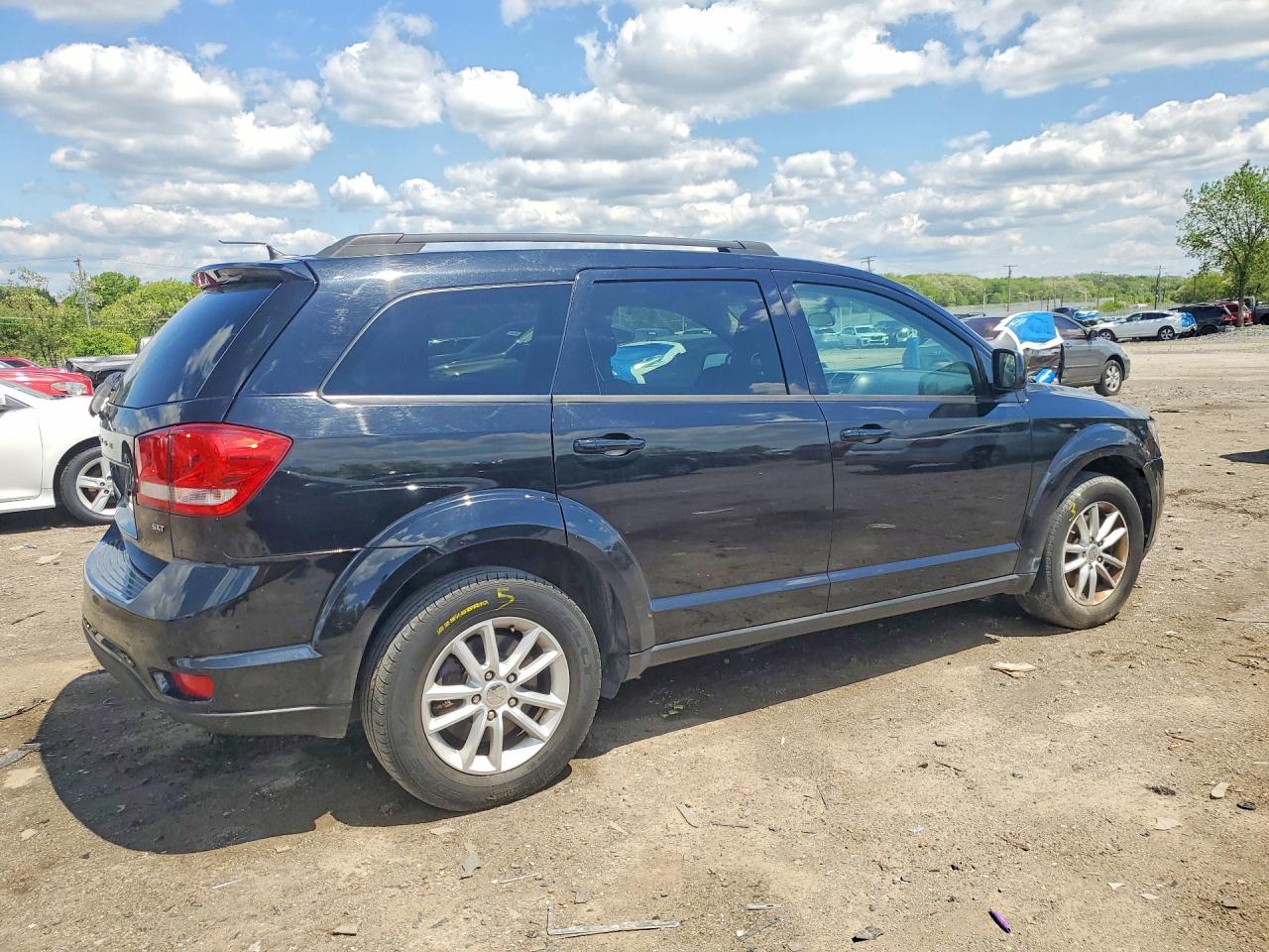 2014 Dodge Journey Sxt Black vin: 3C4PDCBB1ET166346