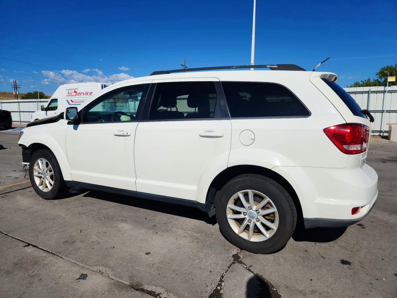 2014 Dodge Journey Sxt Белый vin: 3C4PDCBB1ET188122