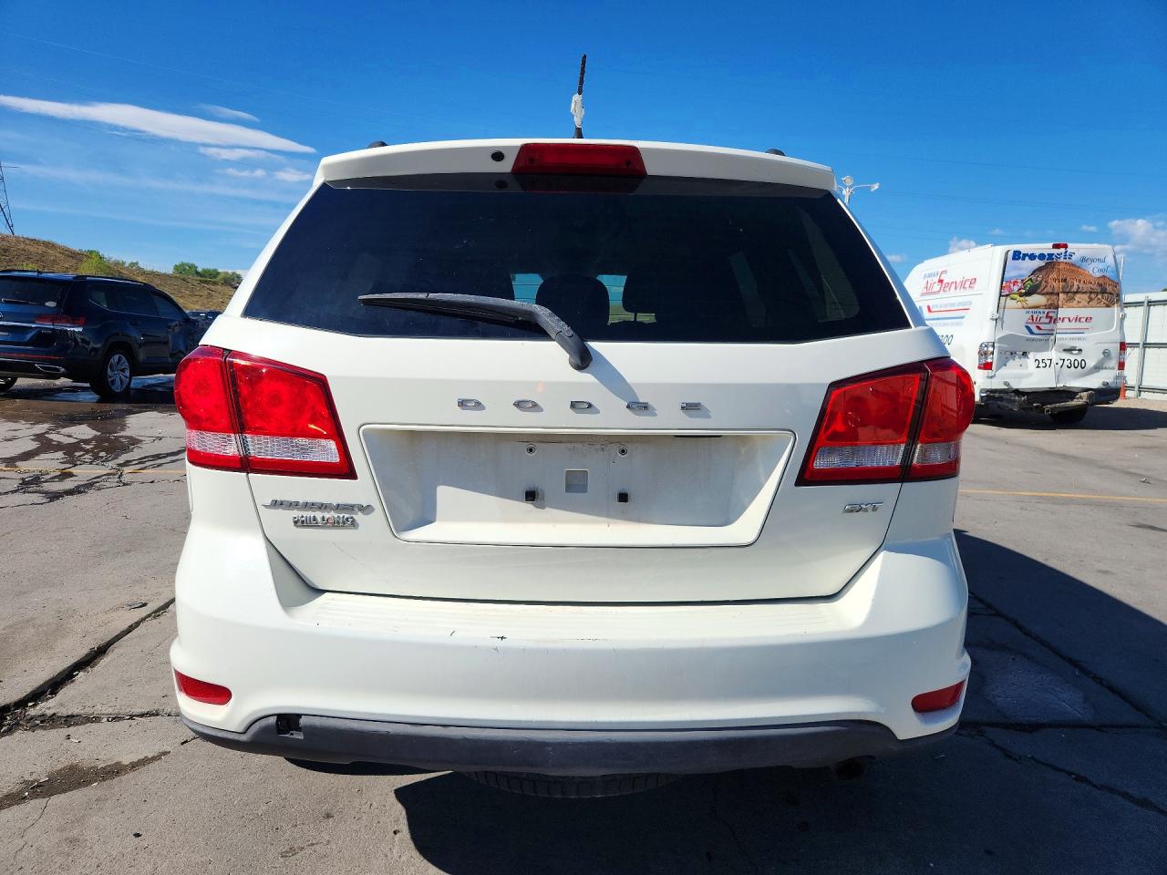 2014 Dodge Journey Sxt Белый vin: 3C4PDCBB1ET188122