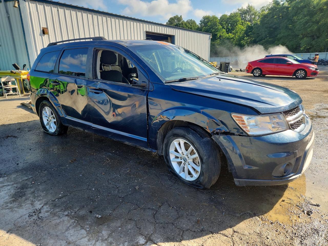 2015 Dodge Journey Sxt Teal vin: 3C4PDCBB1FT546756