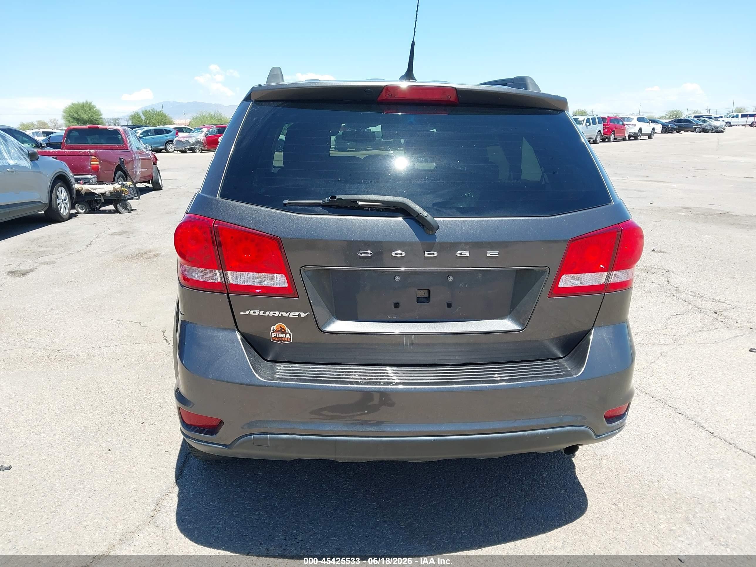 2015 Dodge Journey Sxt Gray vin: 3C4PDCBB1FT669960