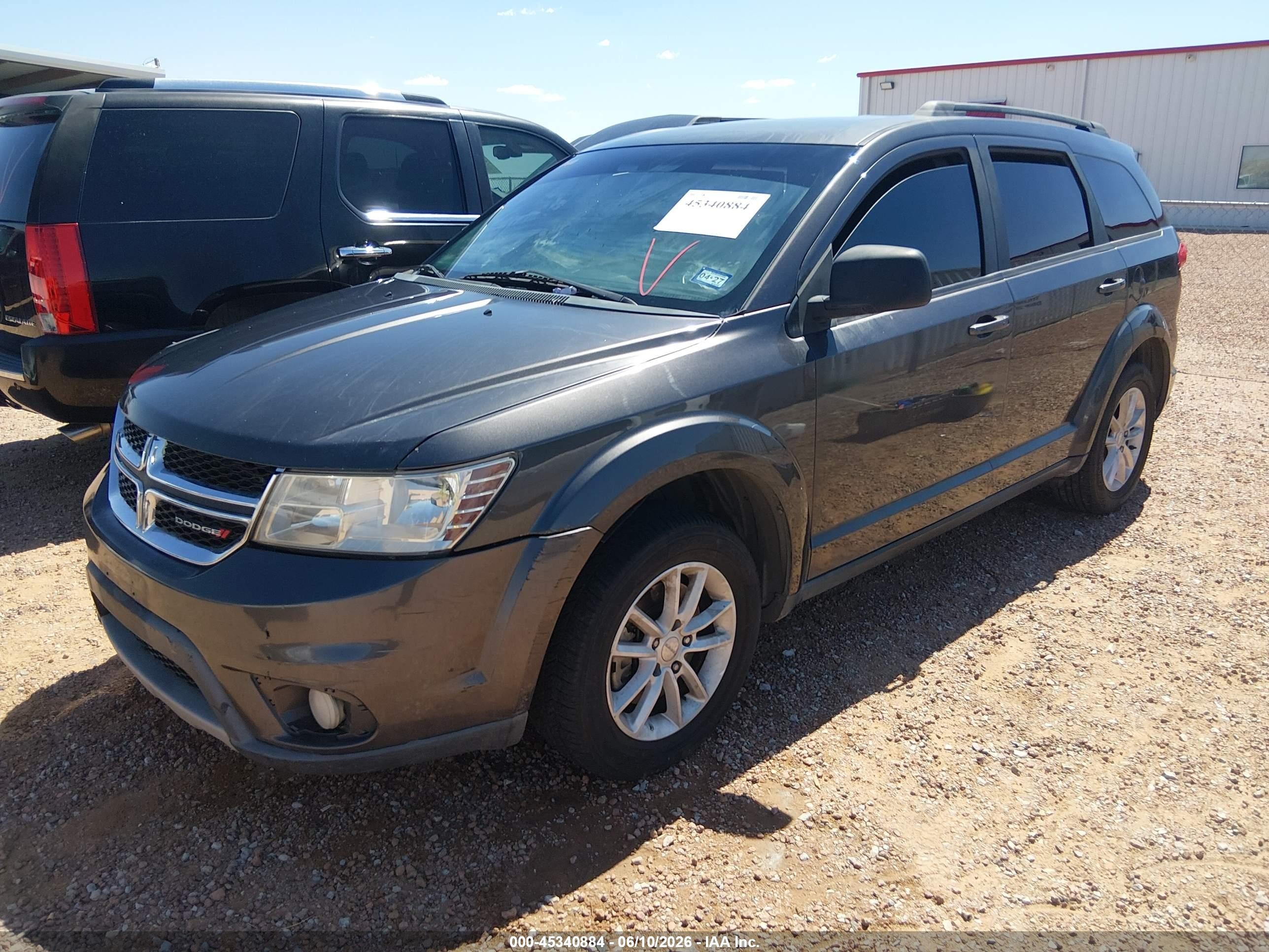 2015 Dodge Journey Sxt Gray vin: 3C4PDCBB1FT741997