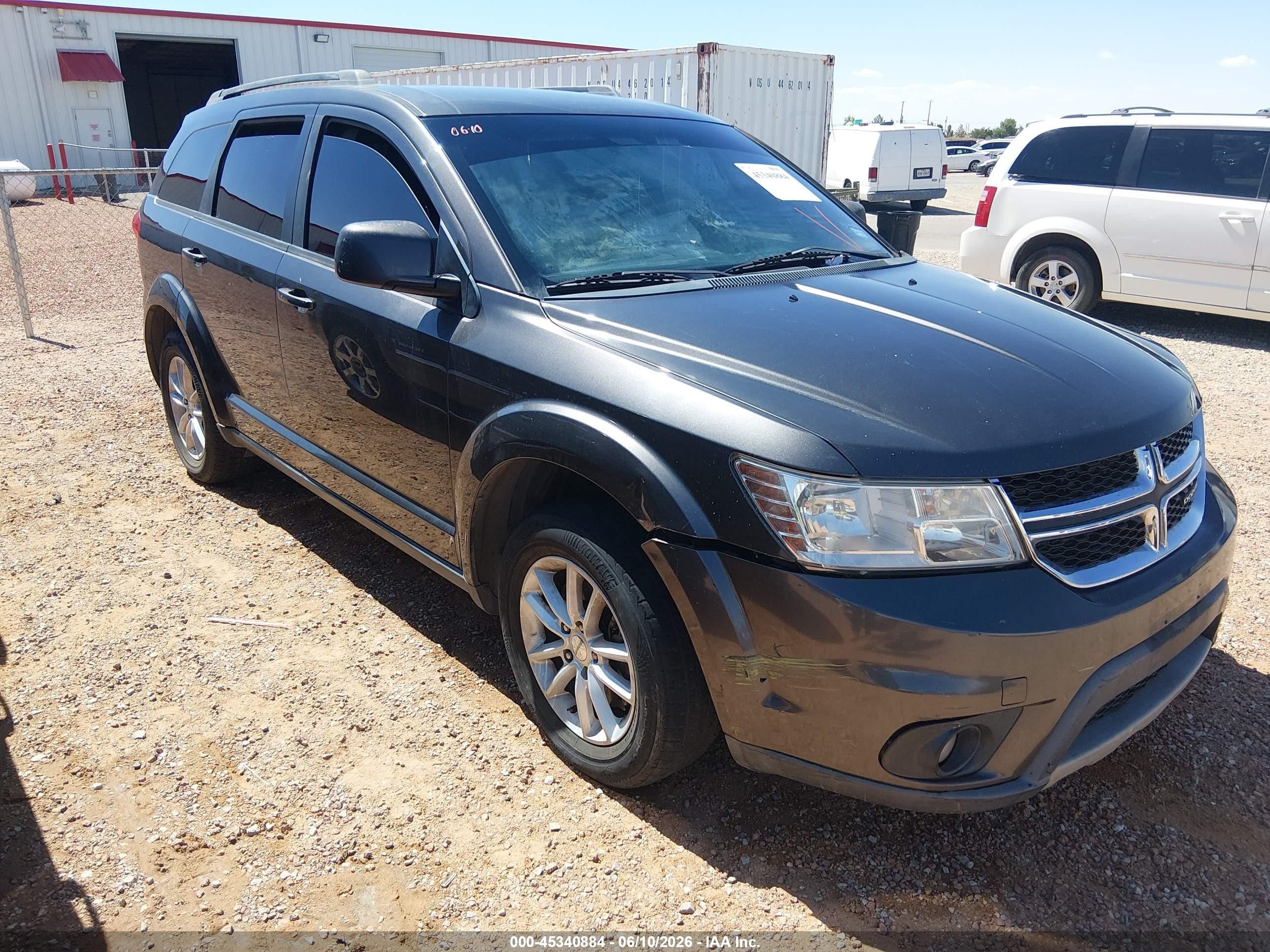 2015 Dodge Journey Sxt Gray vin: 3C4PDCBB1FT741997