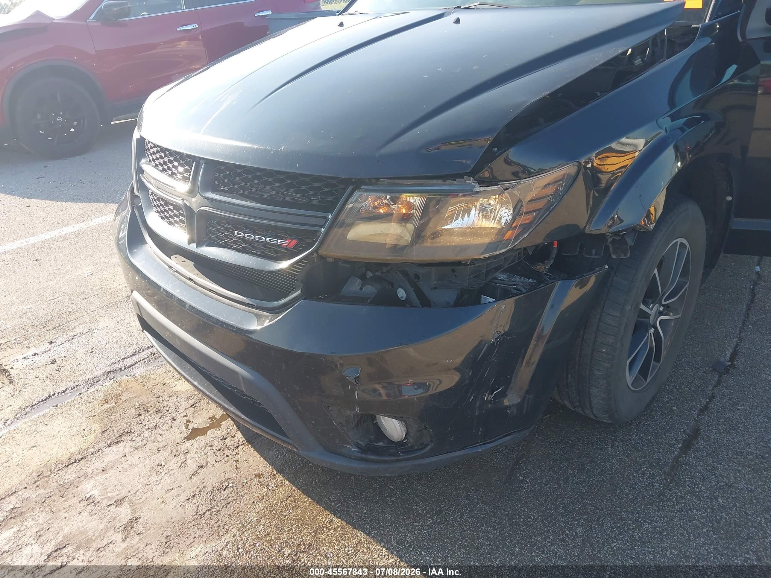 2019 Dodge Journey Se Black vin: 3C4PDCBB1KT719704