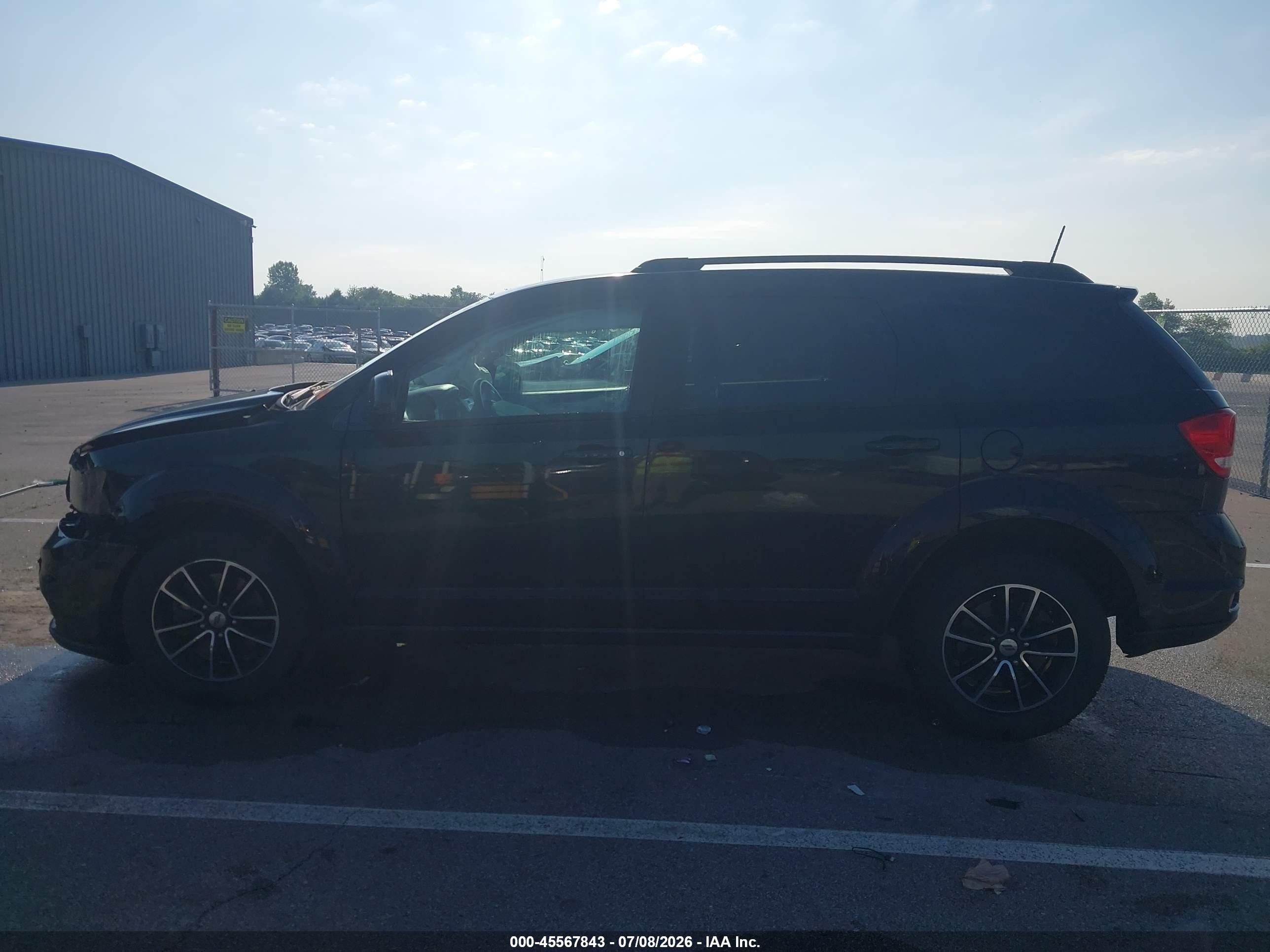 2019 Dodge Journey Se Black vin: 3C4PDCBB1KT719704
