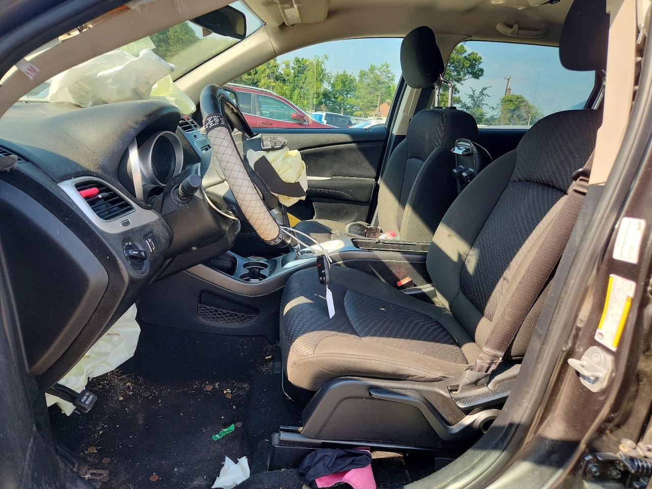 2019 Dodge Journey Se Серый vin: 3C4PDCBB1KT804364