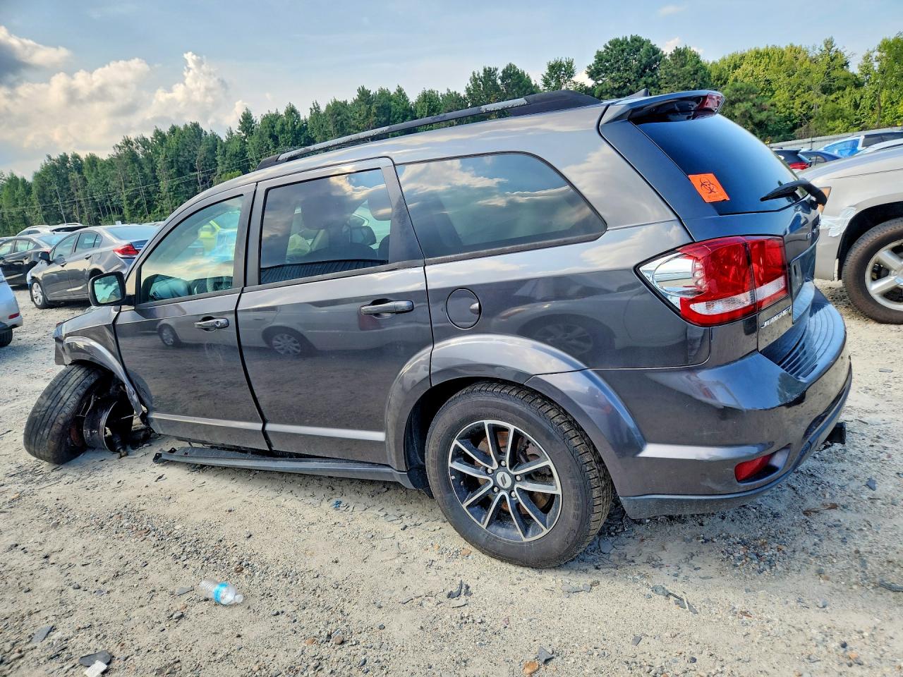 2019 Dodge Journey Se Серый vin: 3C4PDCBB1KT804364
