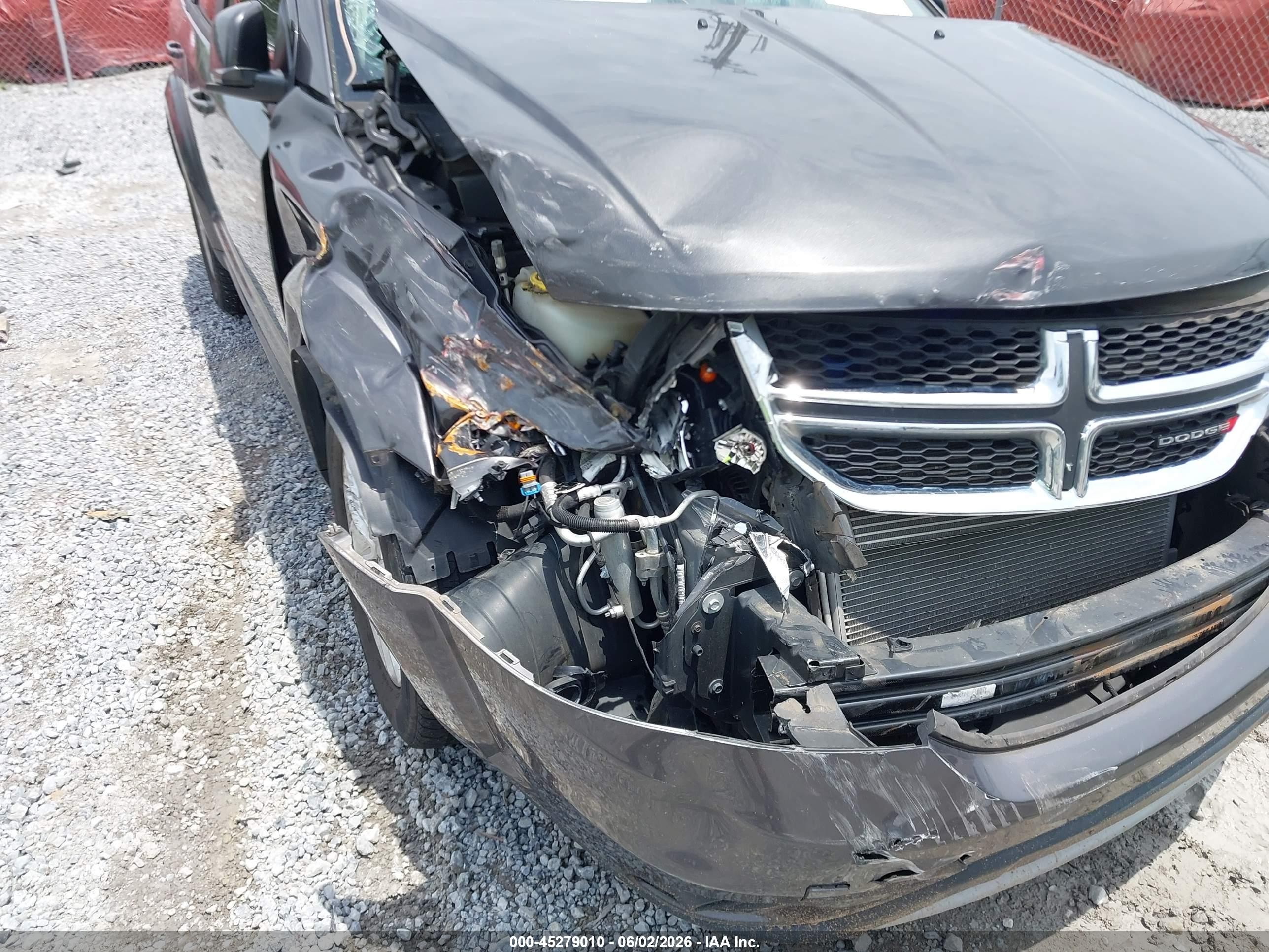 2019 Dodge Journey Se Gray vin: 3C4PDCBB1KT835534