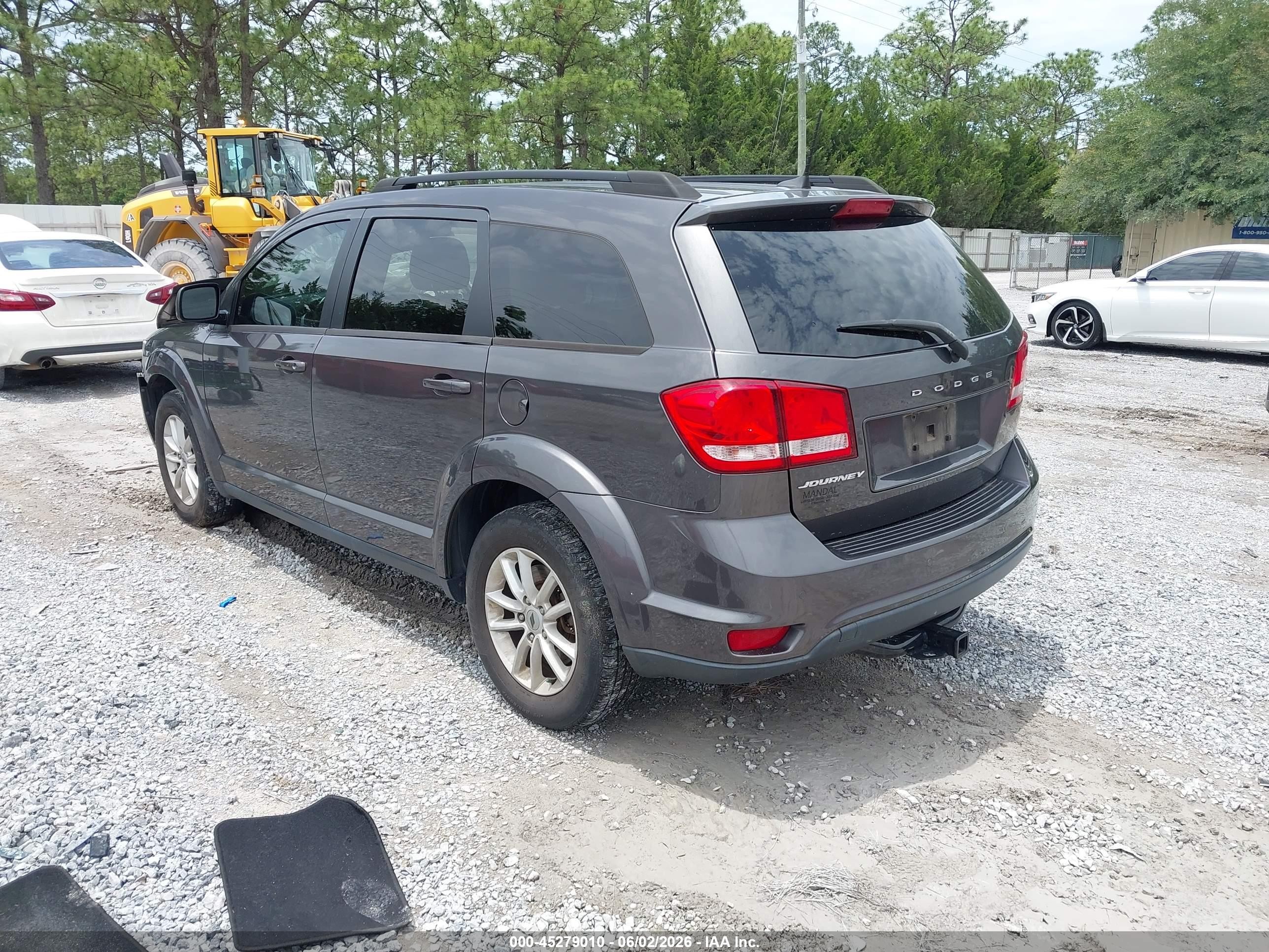 2019 Dodge Journey Se Gray vin: 3C4PDCBB1KT835534