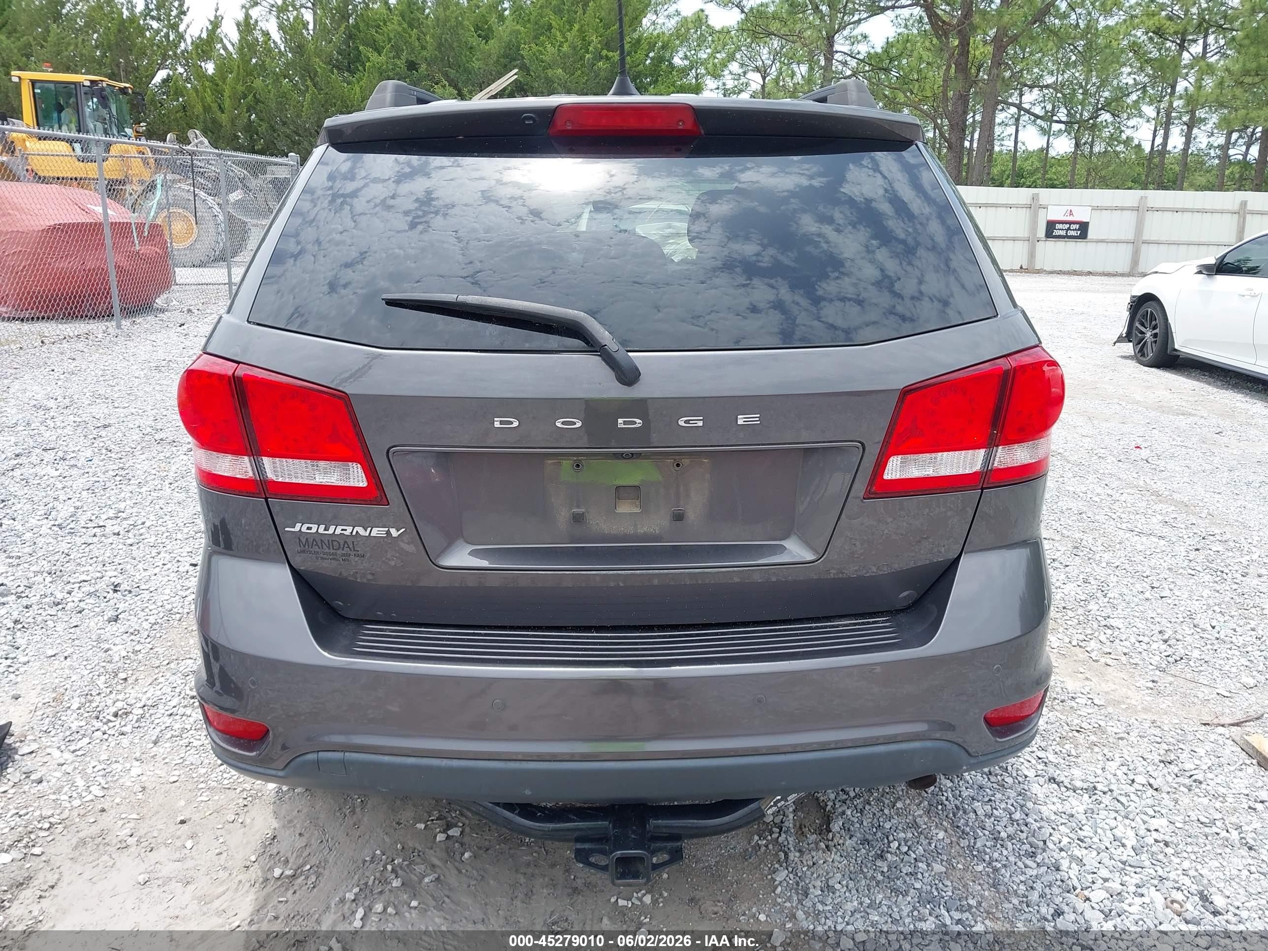 2019 Dodge Journey Se Gray vin: 3C4PDCBB1KT835534