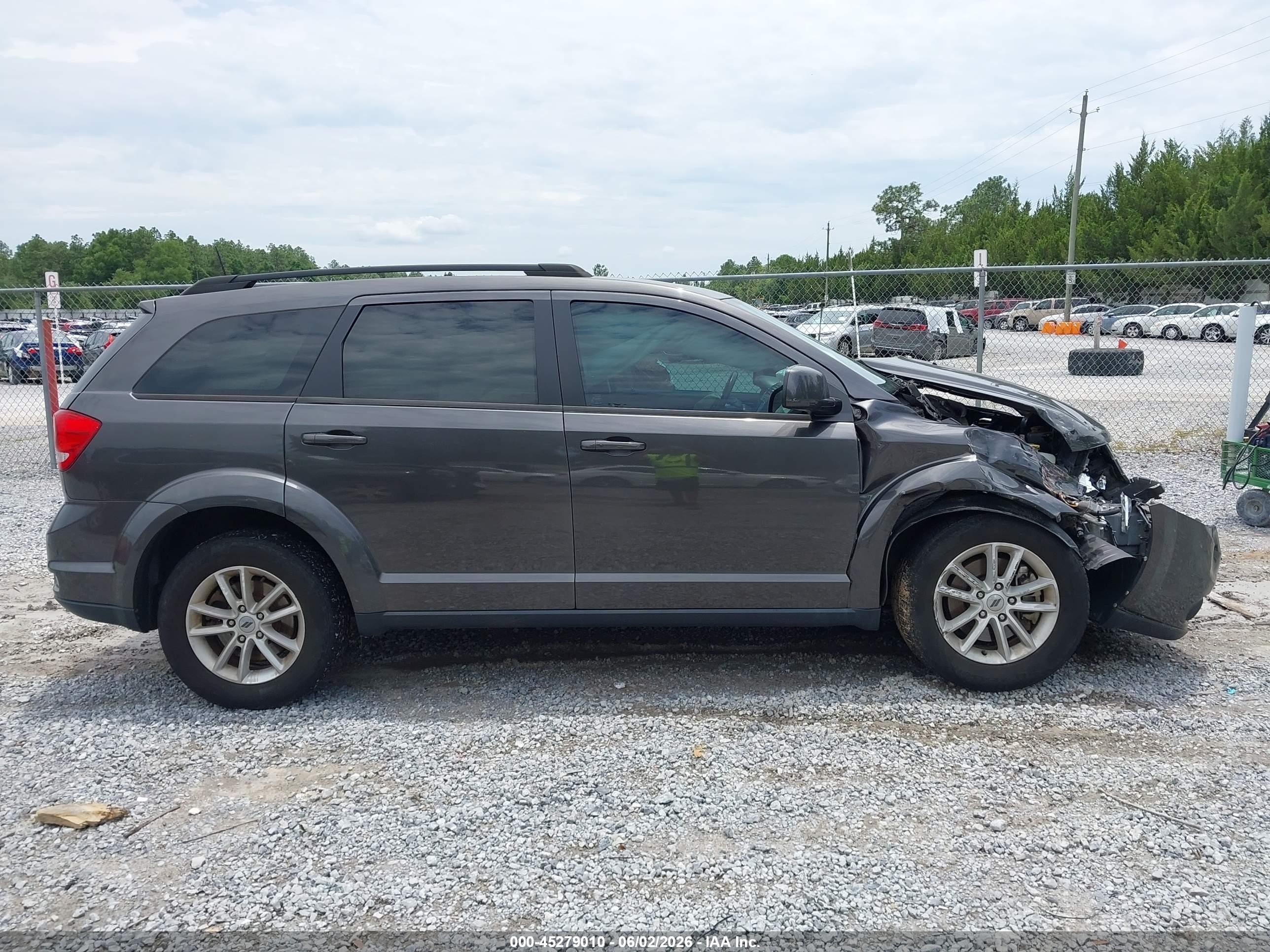 2019 Dodge Journey Se Gray vin: 3C4PDCBB1KT835534