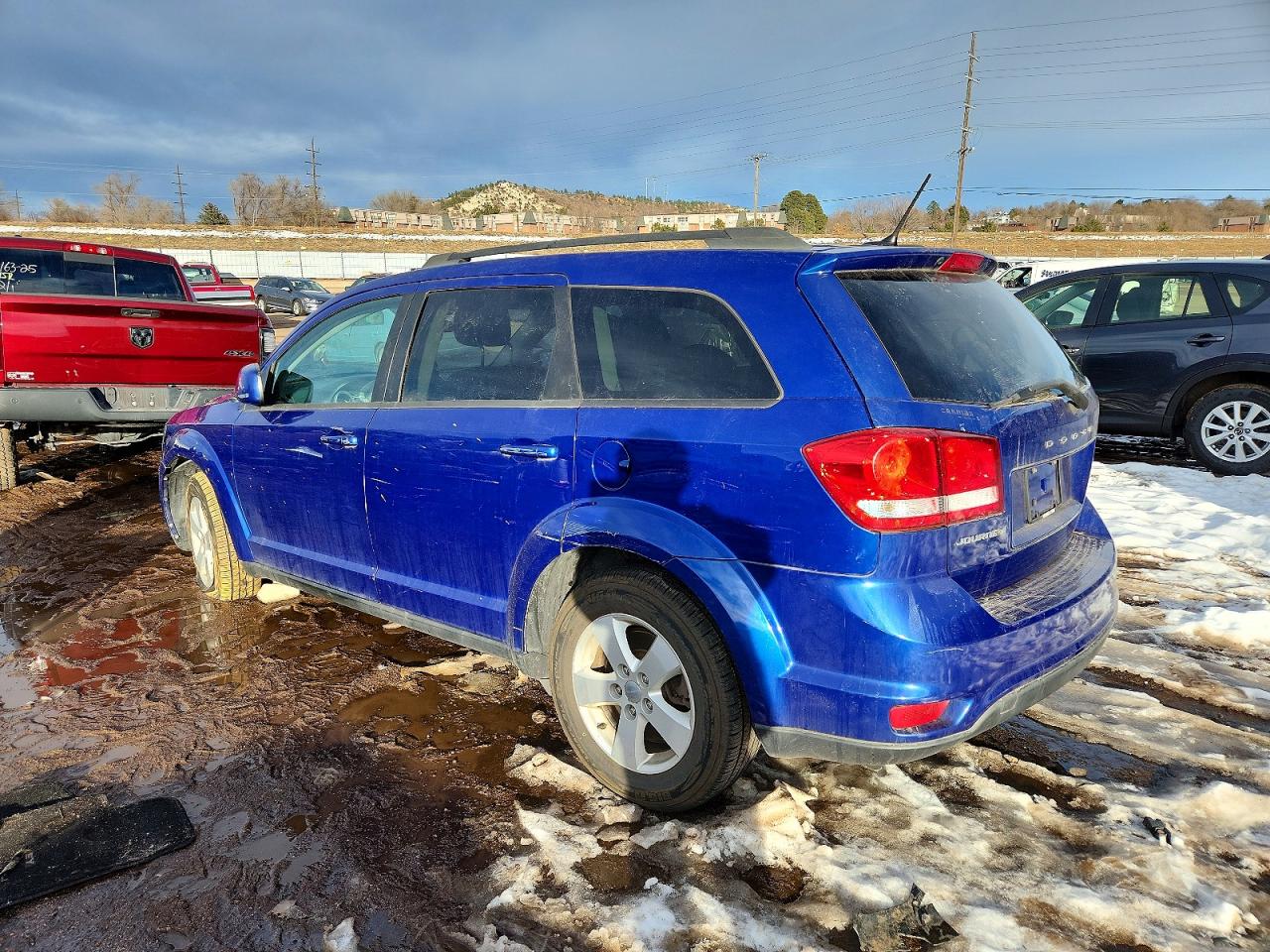 2012 Dodge Journey Sxt Blue vin: 3C4PDCBB2CT393140