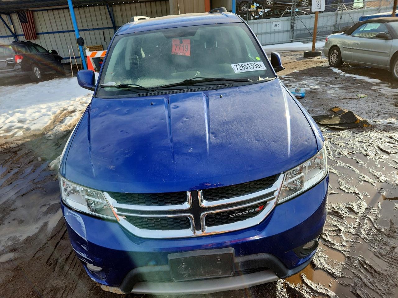 2012 Dodge Journey Sxt Blue vin: 3C4PDCBB2CT393140