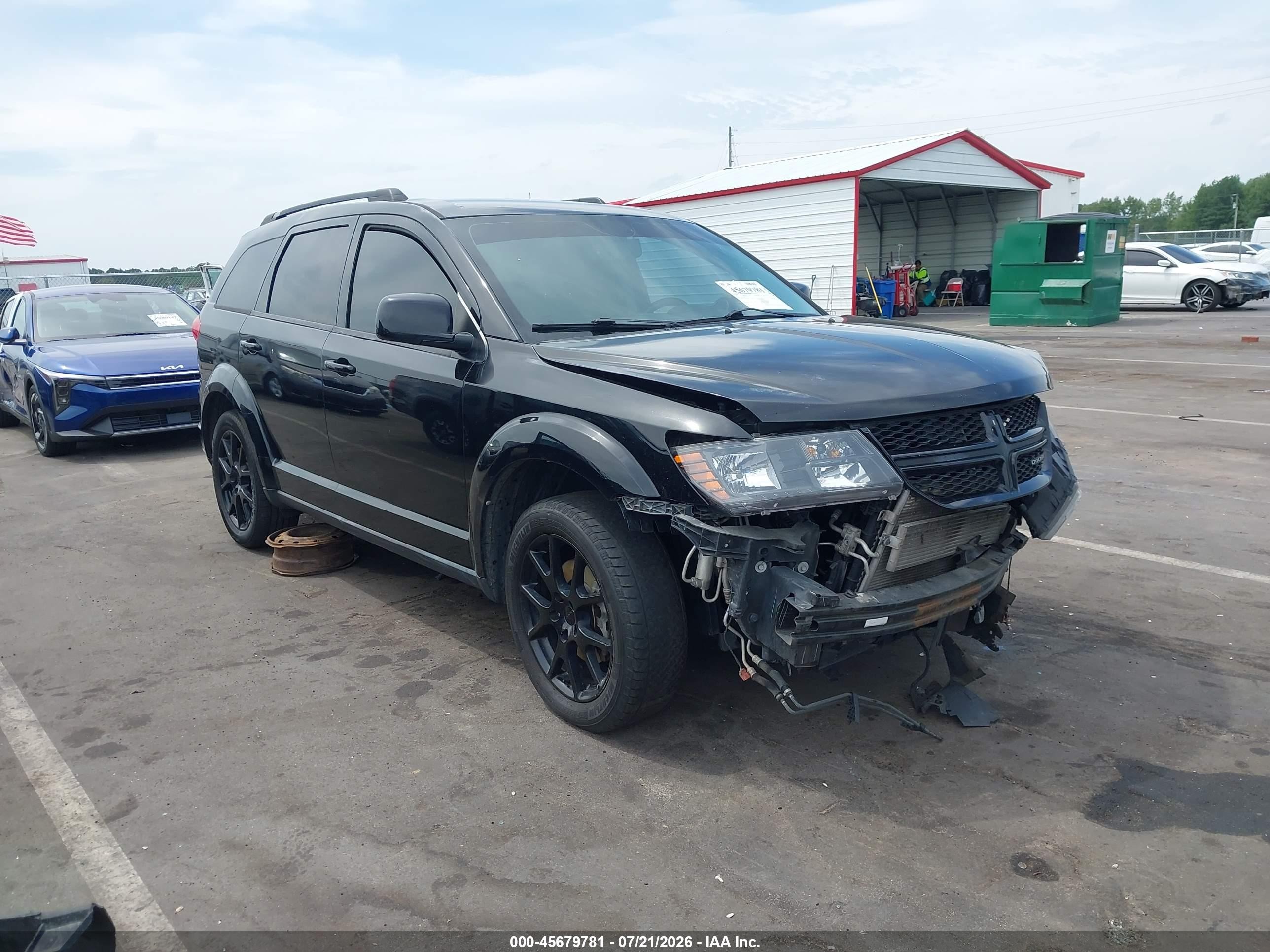2014 Dodge Journey Sxt Black vin: 3C4PDCBB2ET238705