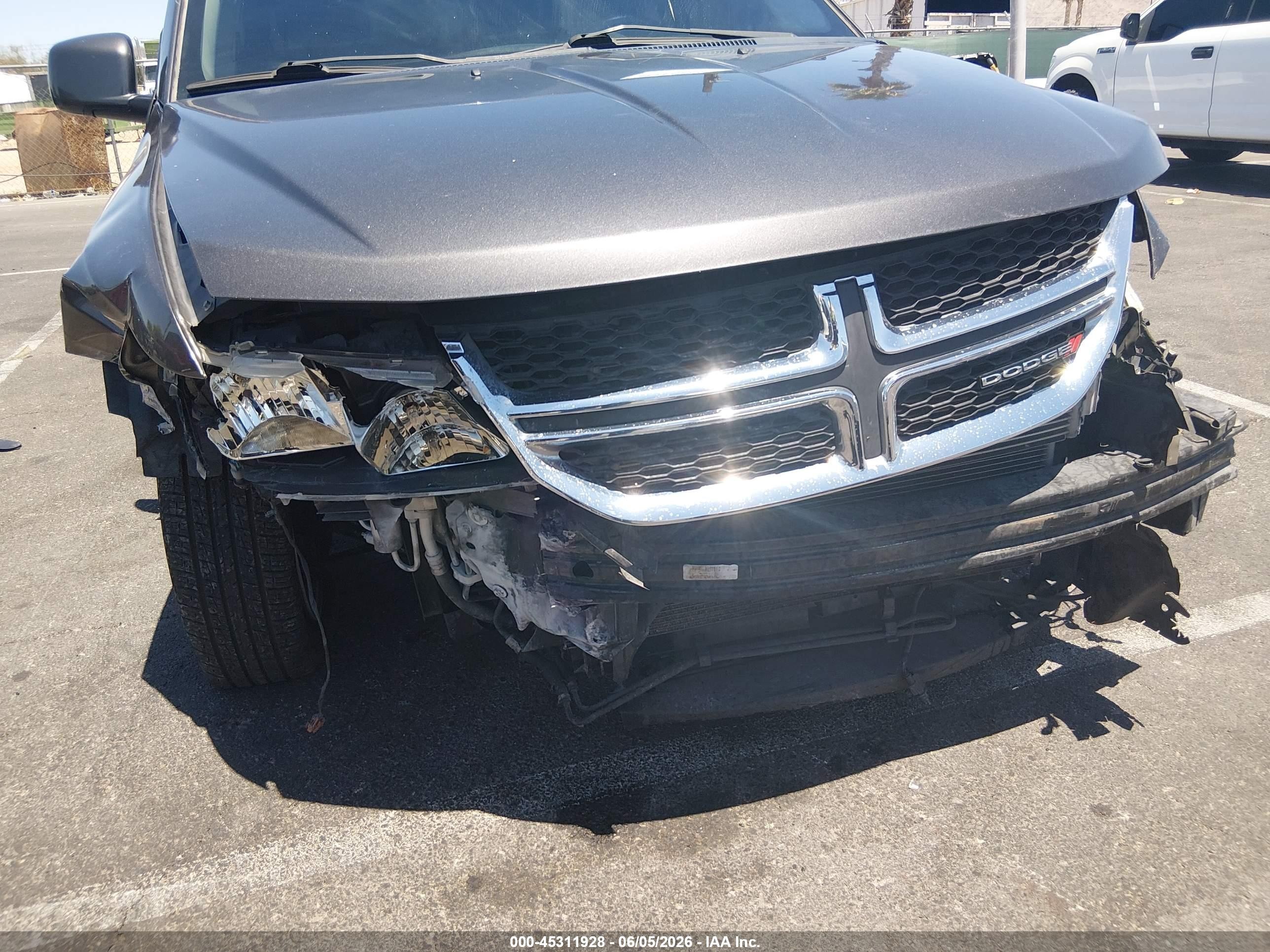 2015 Dodge Journey Sxt Gray vin: 3C4PDCBB2FT542280