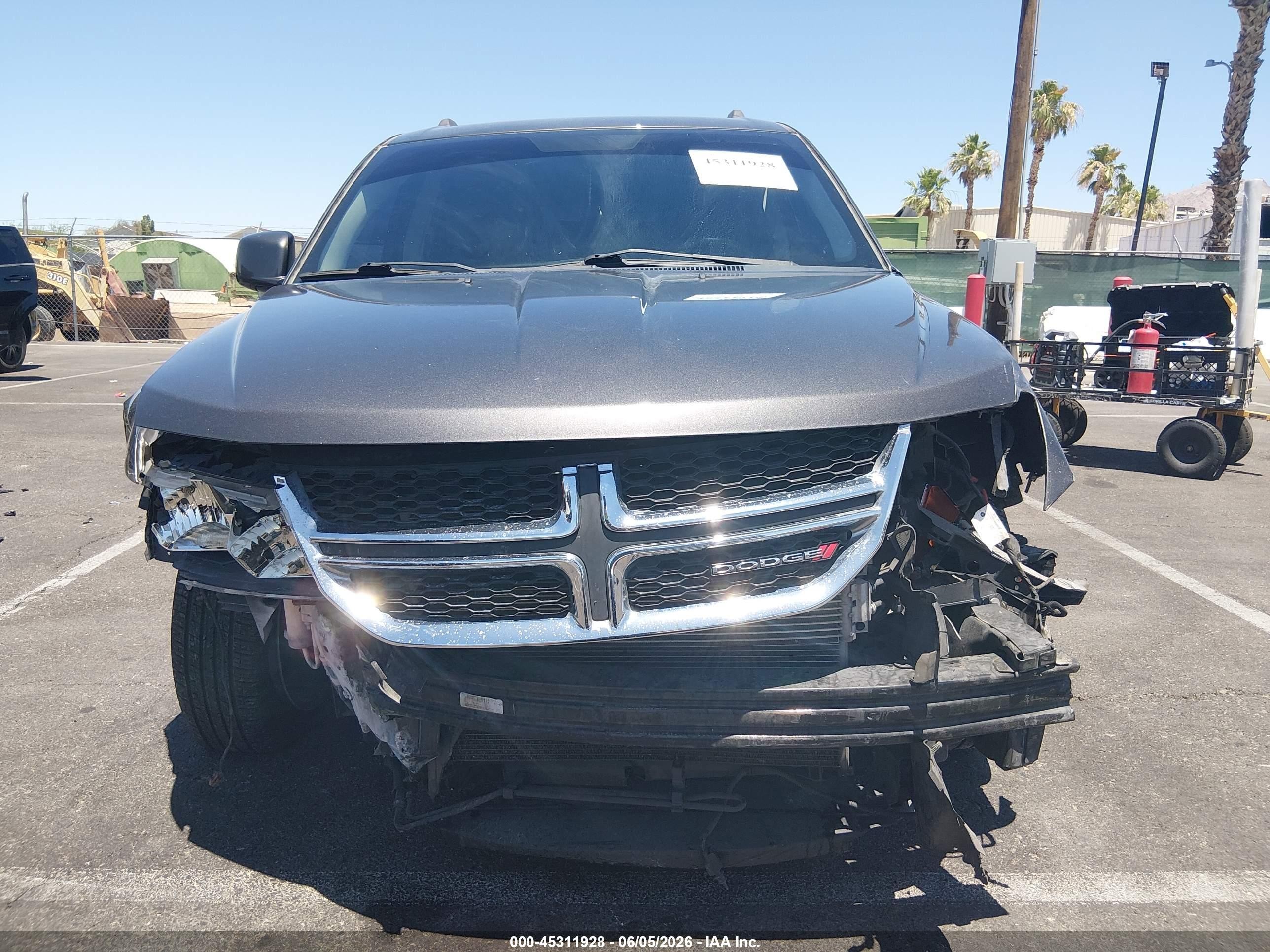 2015 Dodge Journey Sxt Gray vin: 3C4PDCBB2FT542280