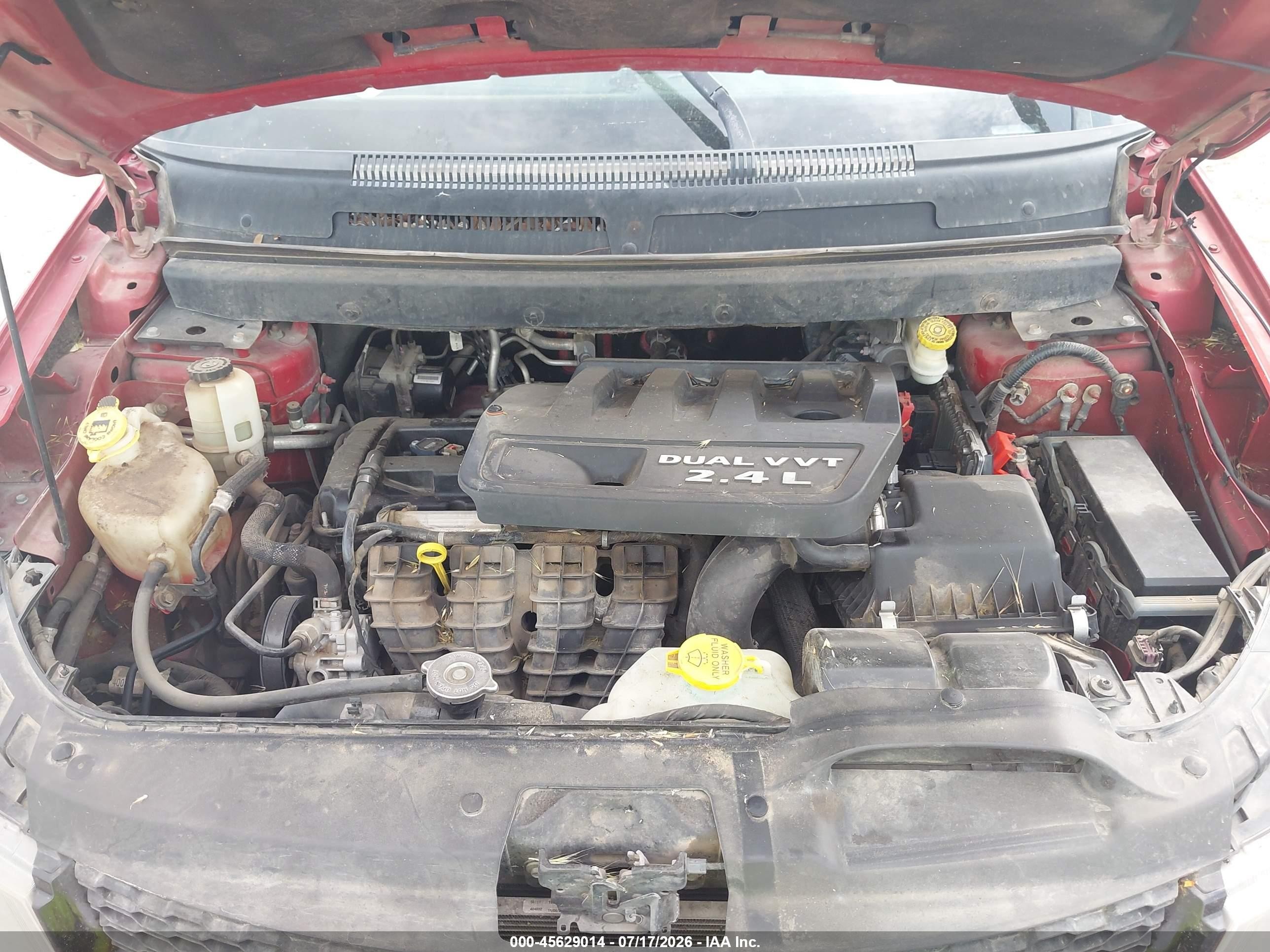 2015 Dodge Journey Sxt Red vin: 3C4PDCBB2FT593150