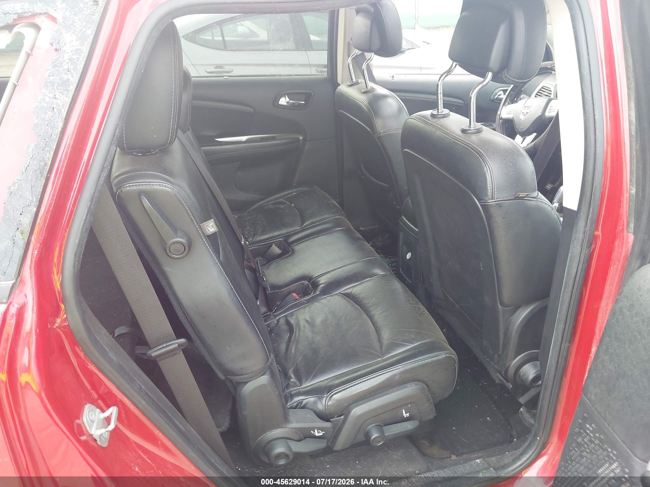 2015 Dodge Journey Sxt Red vin: 3C4PDCBB2FT593150