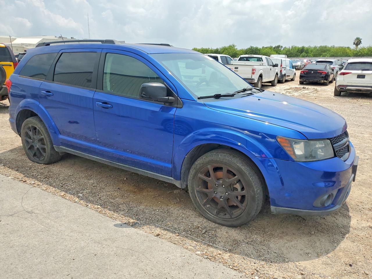 2015 Dodge Journey Sxt Blue vin: 3C4PDCBB2FT650205