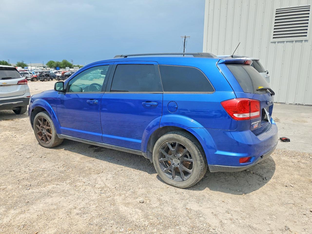 2015 Dodge Journey Sxt Blue vin: 3C4PDCBB2FT650205