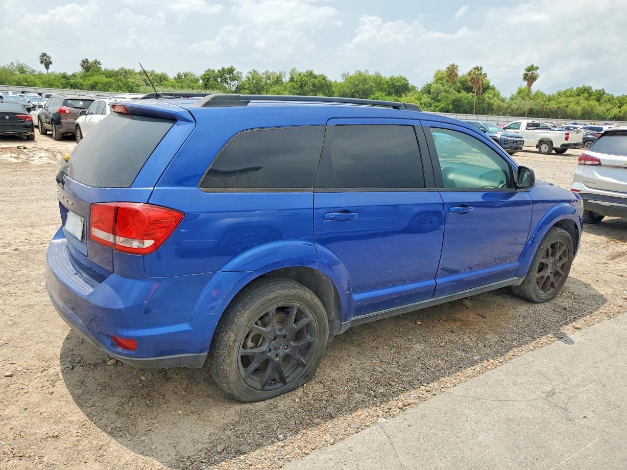 2015 Dodge Journey Sxt Blue vin: 3C4PDCBB2FT650205
