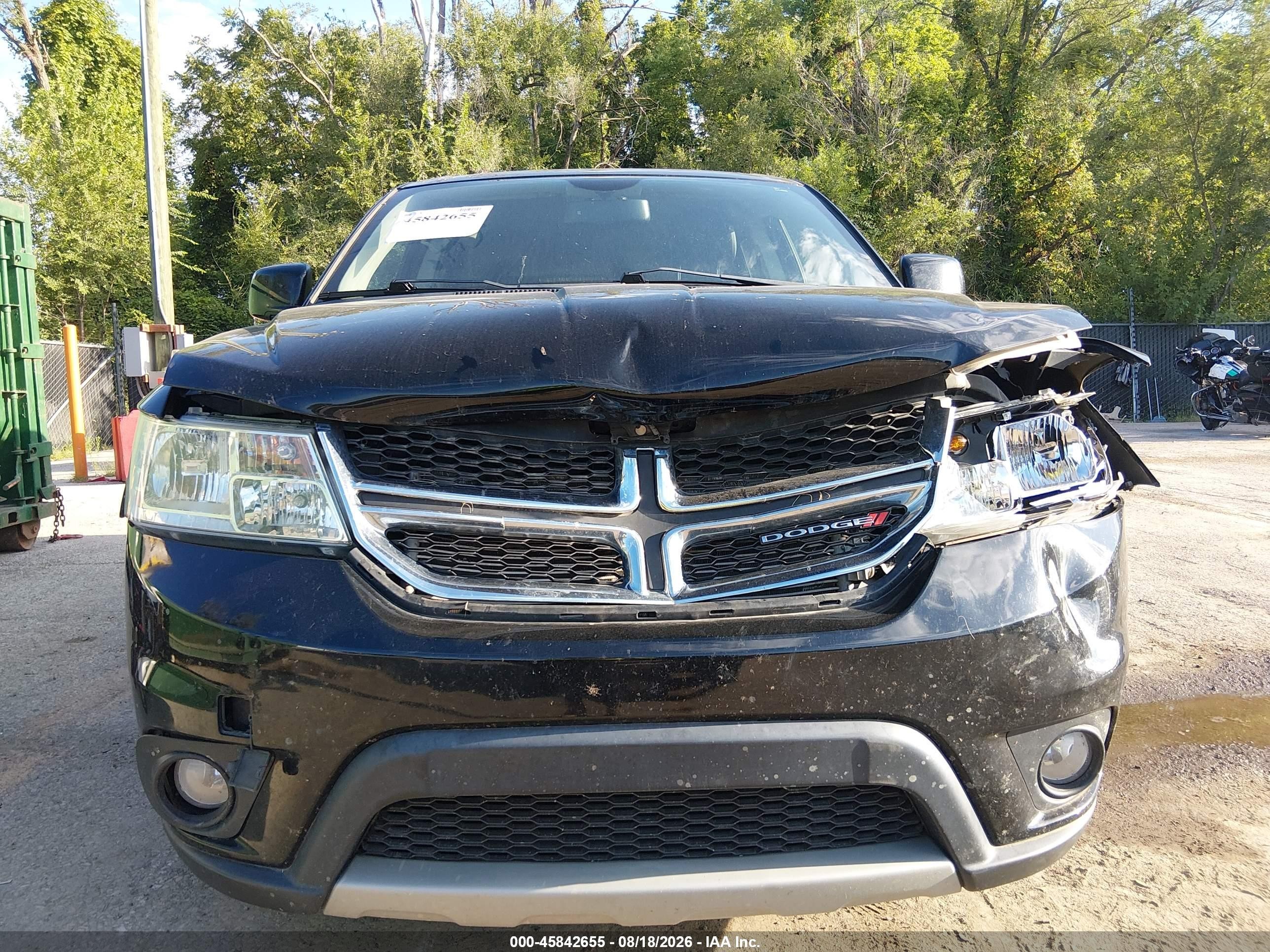 2015 Dodge Journey Sxt Черный vin: 3C4PDCBB2FT675525