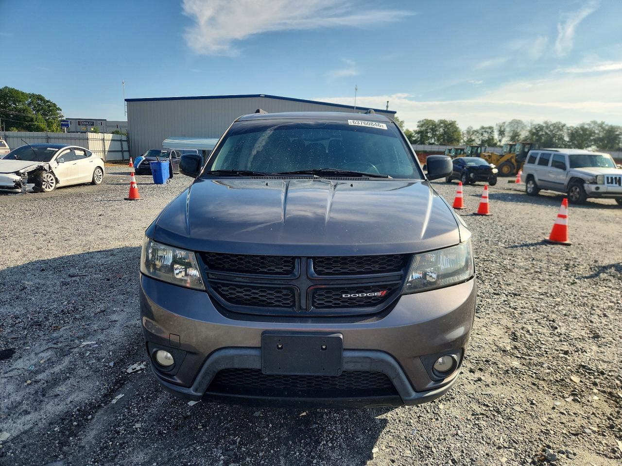 2015 Dodge Journey Sxt Gray vin: 3C4PDCBB2FT686525