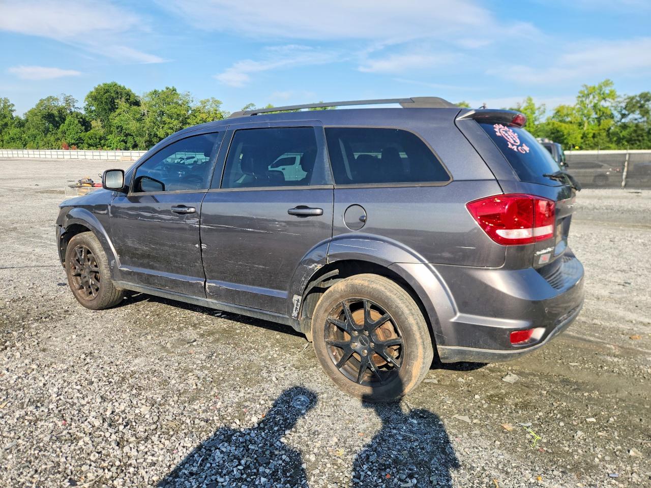 2015 Dodge Journey Sxt Gray vin: 3C4PDCBB2FT686525