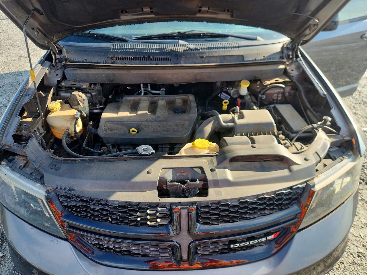 2015 Dodge Journey Sxt Gray vin: 3C4PDCBB2FT686525