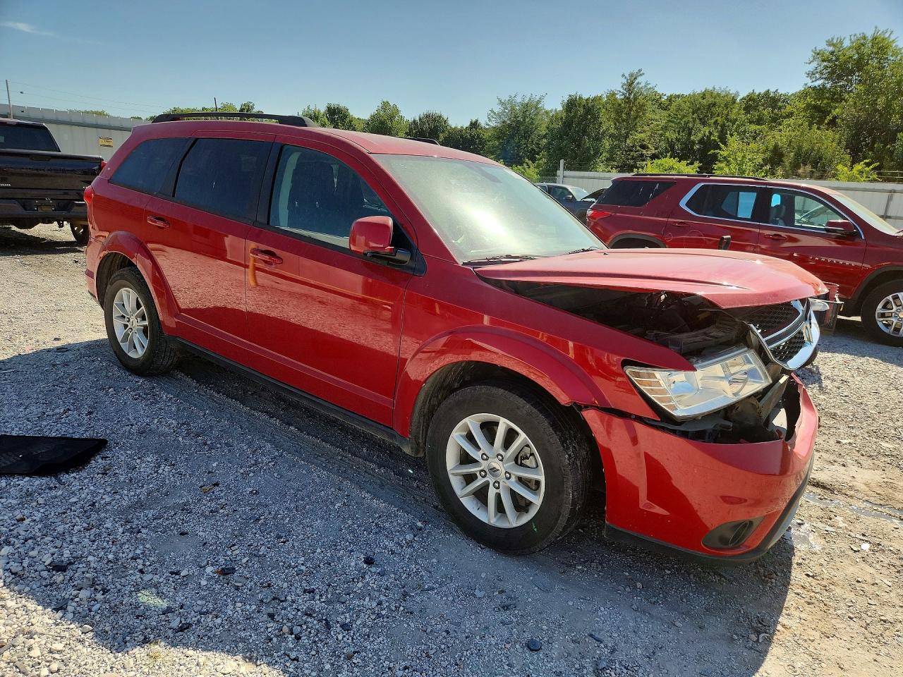 2019 Dodge Journey Se Red vin: 3C4PDCBB2KT797831