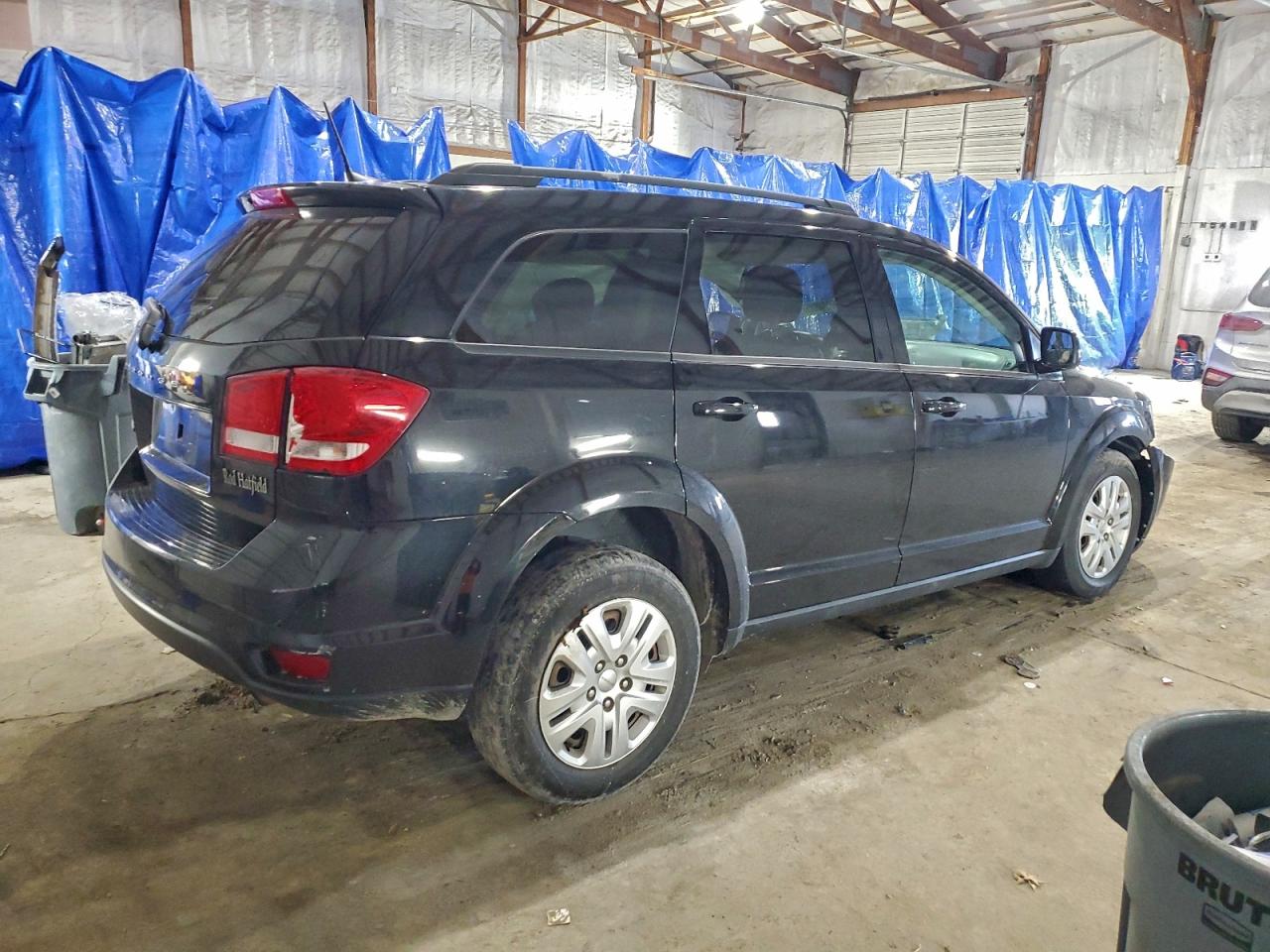 2019 Dodge Journey Se Black vin: 3C4PDCBB2KT875573
