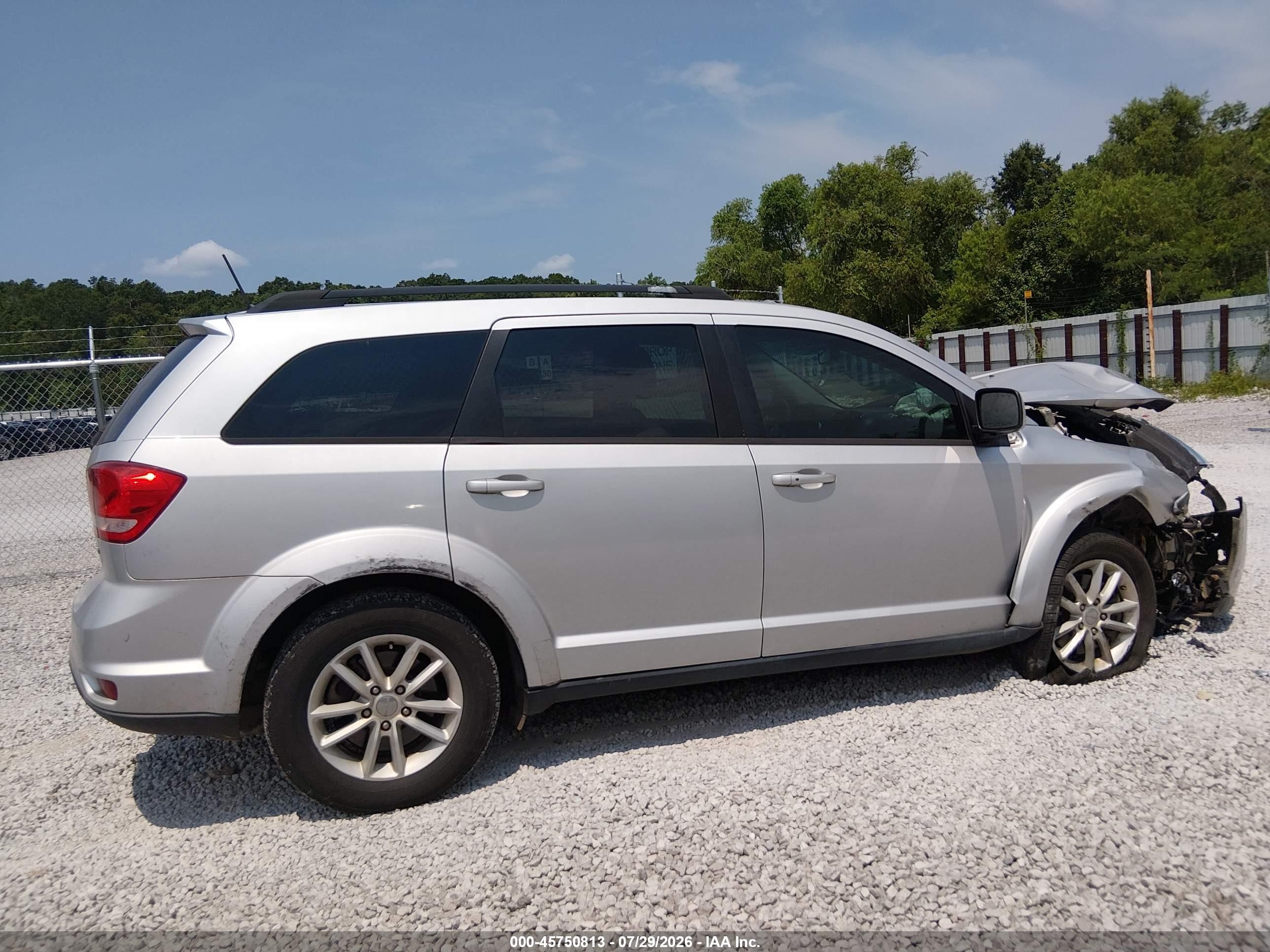 2014 Dodge Journey Sxt Silver vin: 3C4PDCBB3ET263807