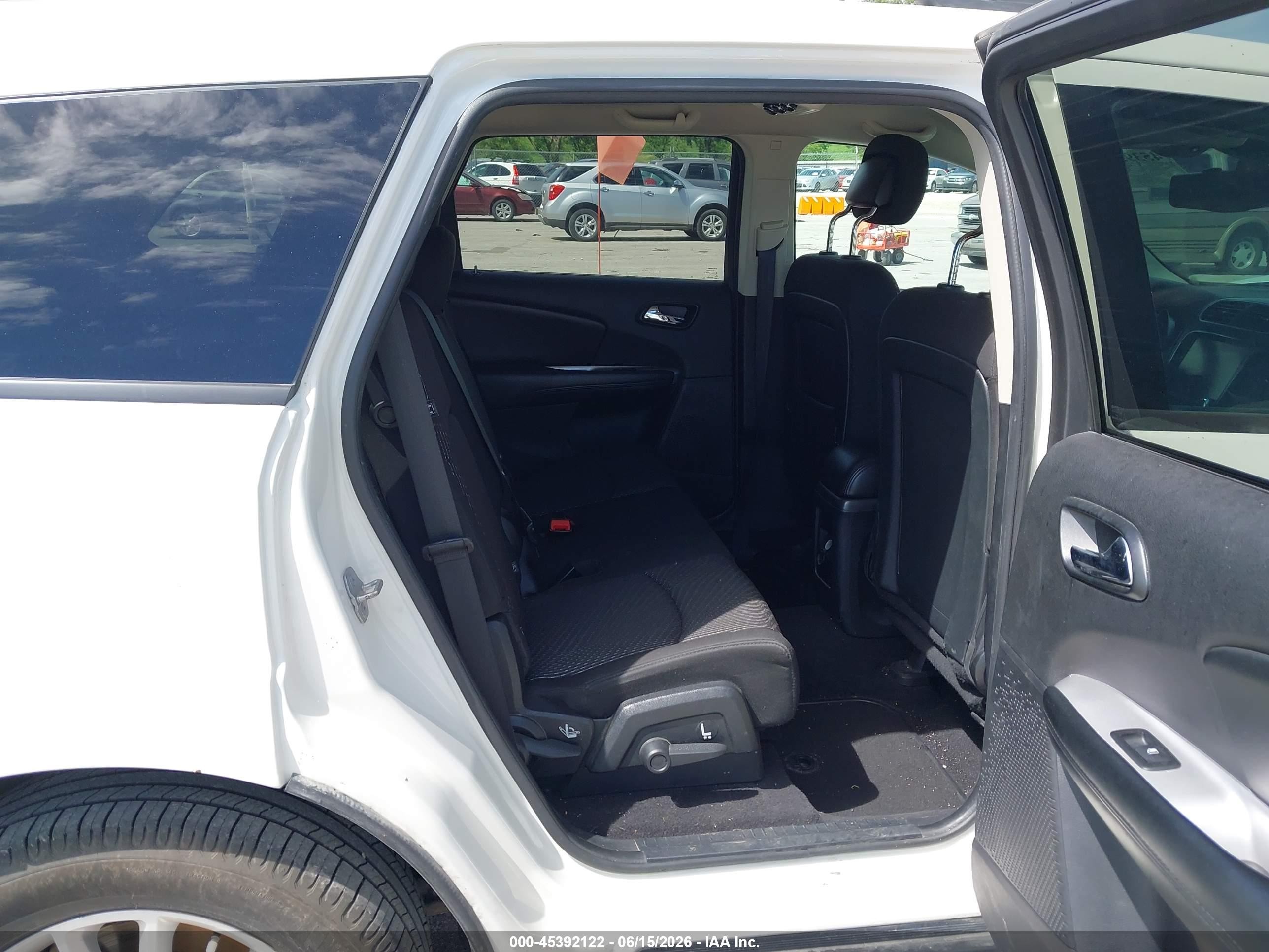 2014 Dodge Journey Sxt White vin: 3C4PDCBB3ET289792