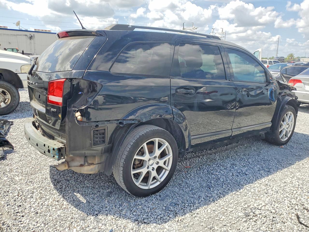 2015 Dodge Journey Sxt Black vin: 3C4PDCBB3FT531367