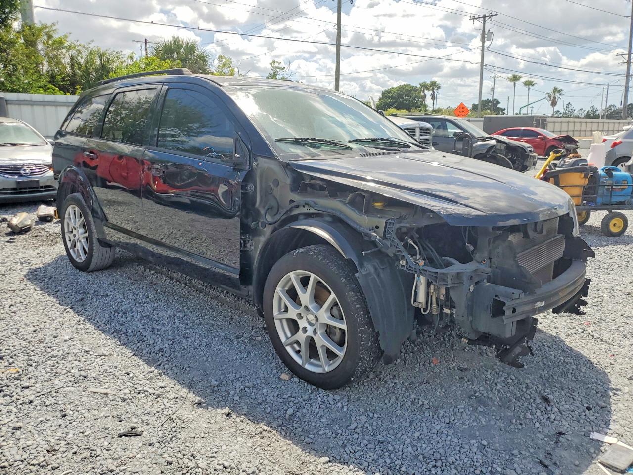 2015 Dodge Journey Sxt Black vin: 3C4PDCBB3FT531367