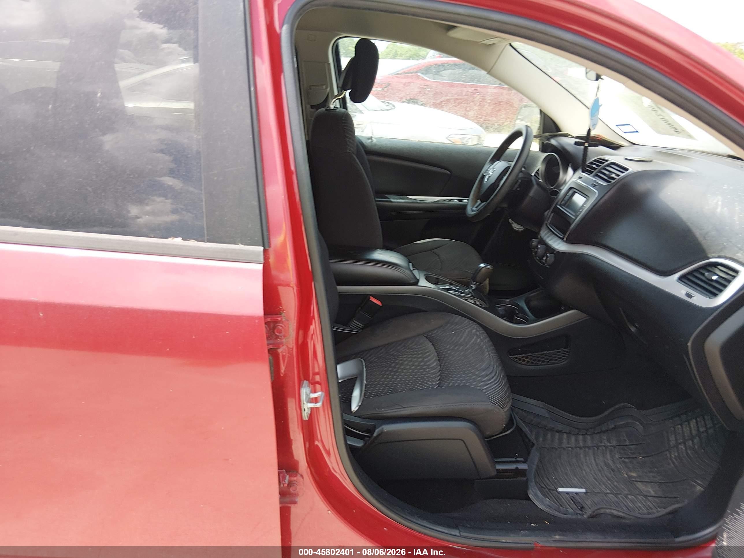 2015 Dodge Journey Sxt Red vin: 3C4PDCBB3FT591150