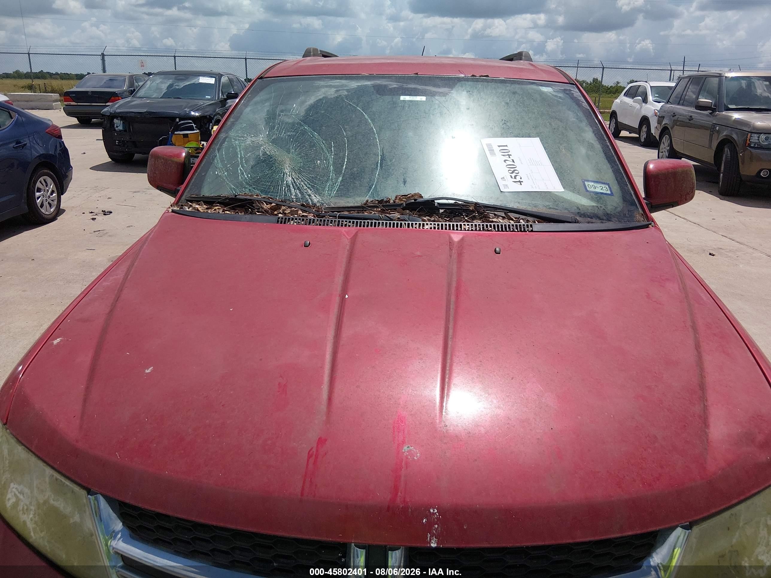 2015 Dodge Journey Sxt Red vin: 3C4PDCBB3FT591150