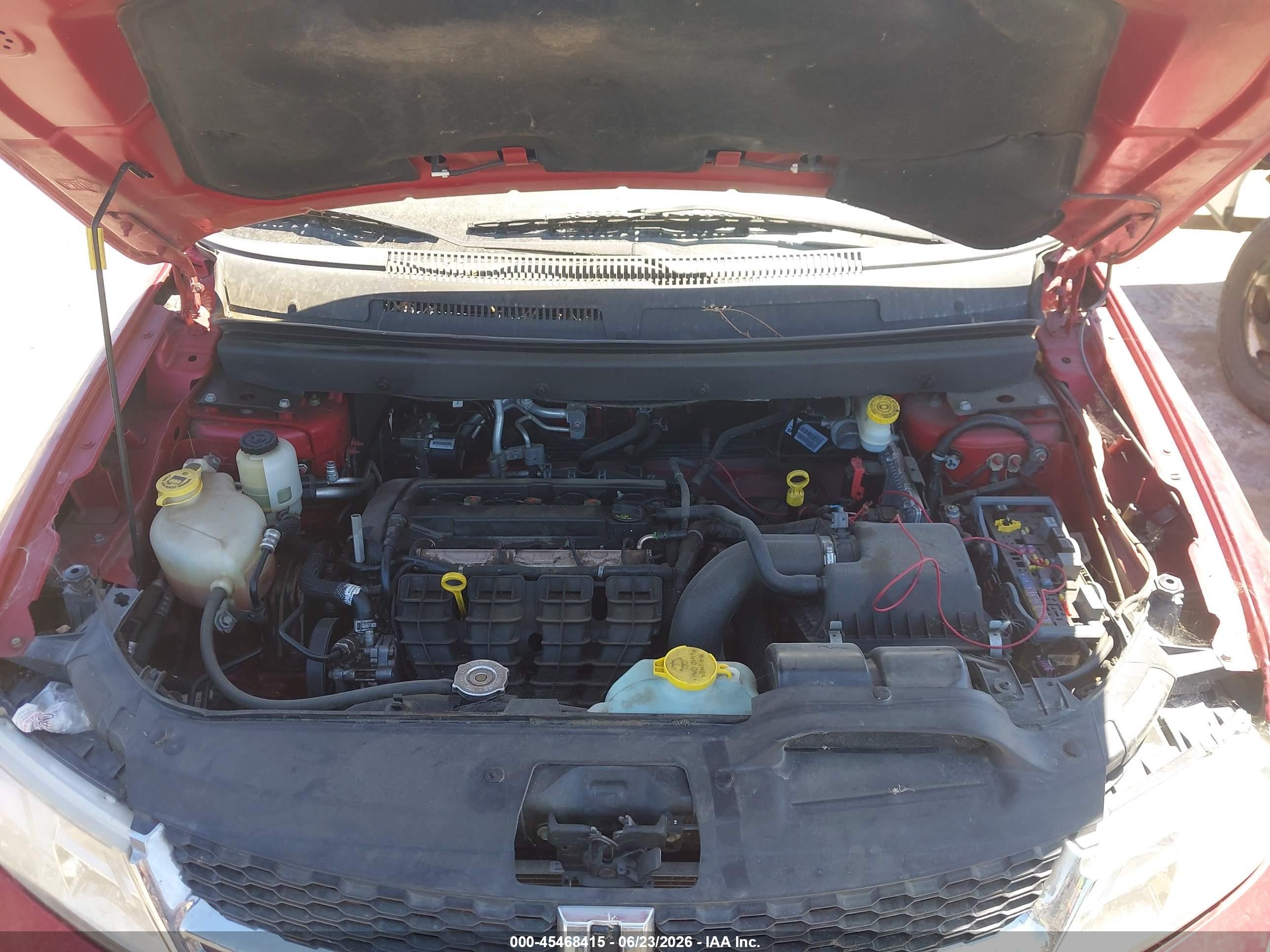 2015 Dodge Journey Sxt Red vin: 3C4PDCBB3FT710864