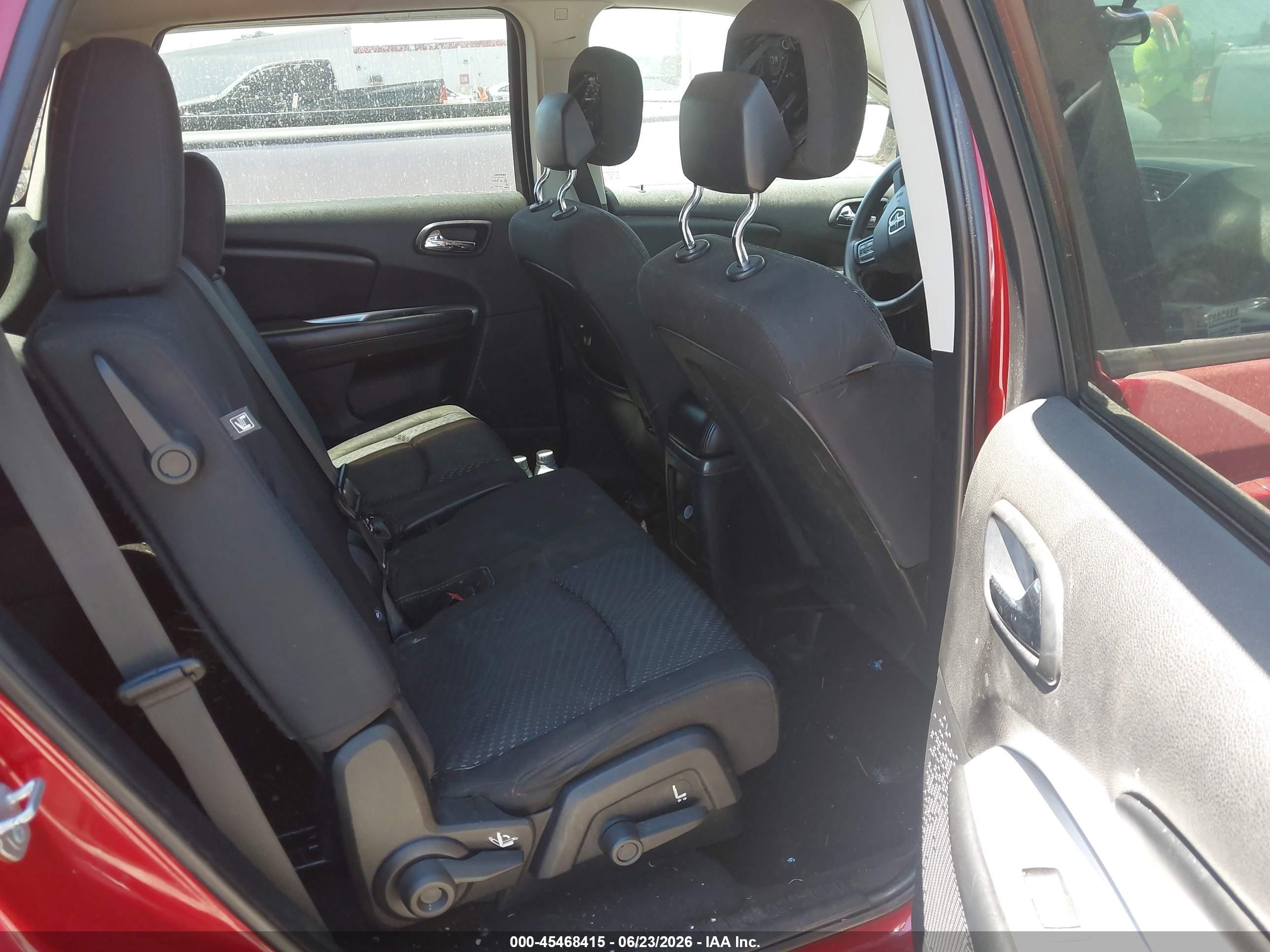 2015 Dodge Journey Sxt Red vin: 3C4PDCBB3FT710864