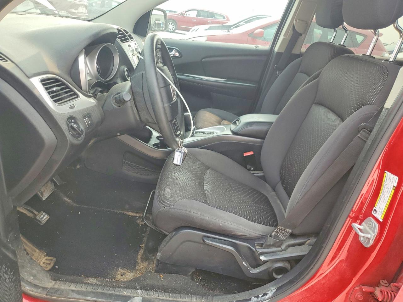 2012 Dodge Journey Sxt Red vin: 3C4PDCBB4CT341962