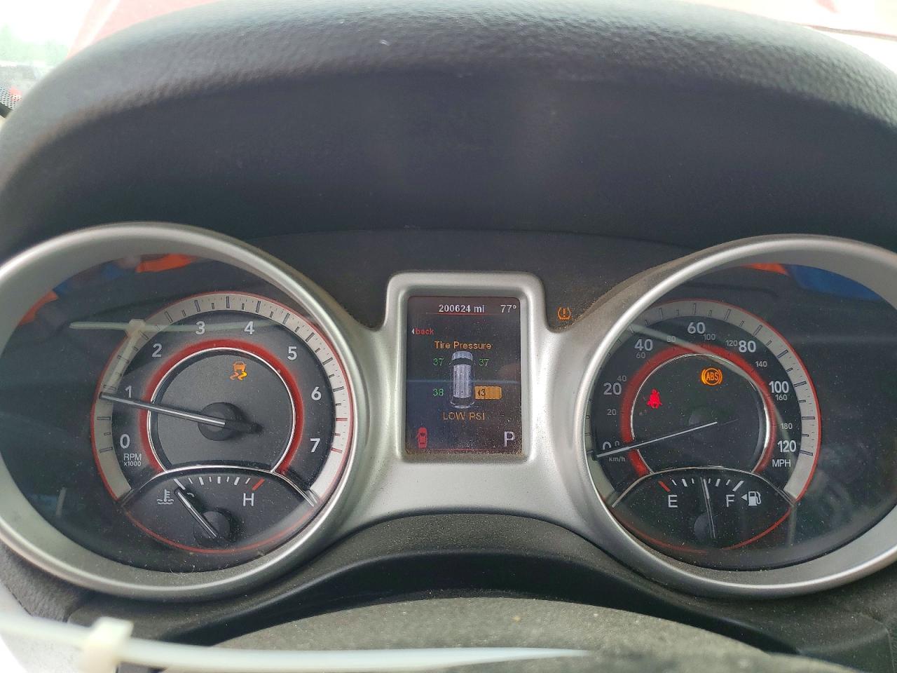 2012 Dodge Journey Sxt Red vin: 3C4PDCBB4CT341962