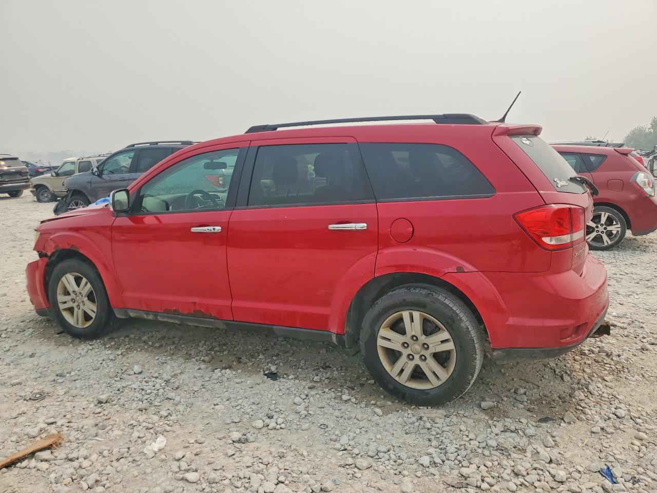 2012 Dodge Journey Sxt Red vin: 3C4PDCBB4CT341962